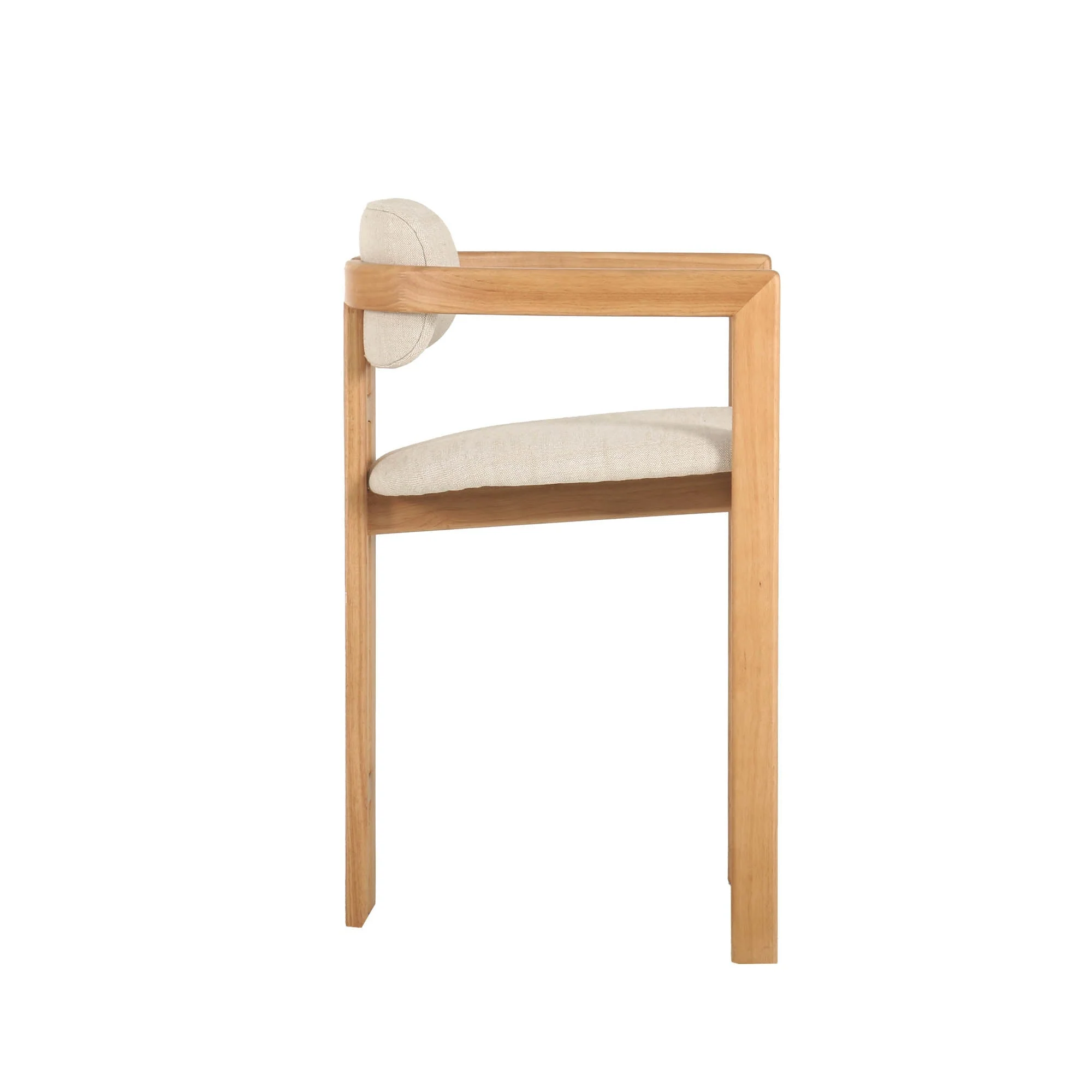 Monterrey Counter Stool - Cream Tweed - Image 6