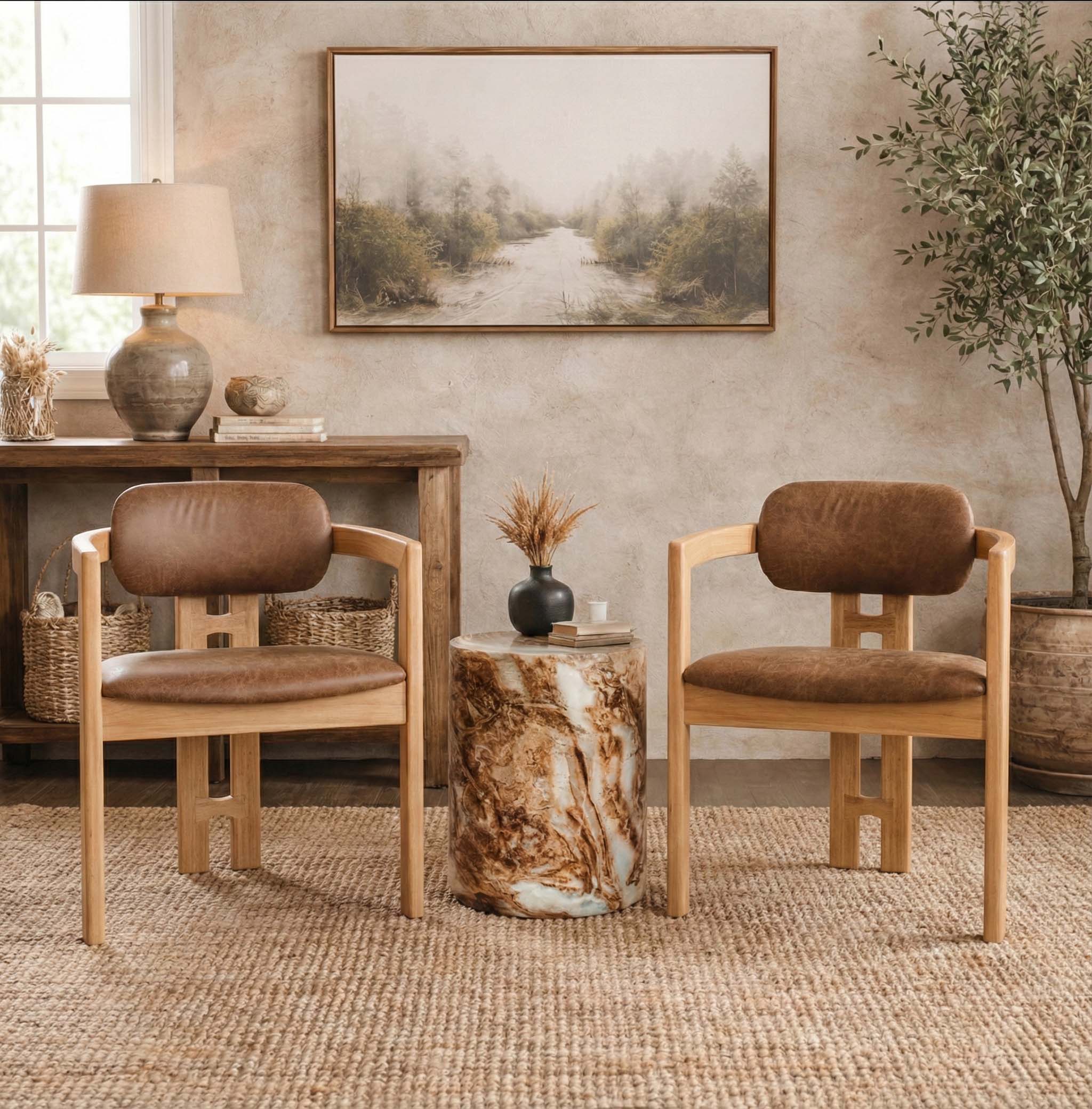 Monterrey Dining Chair - Cognac - Image 2