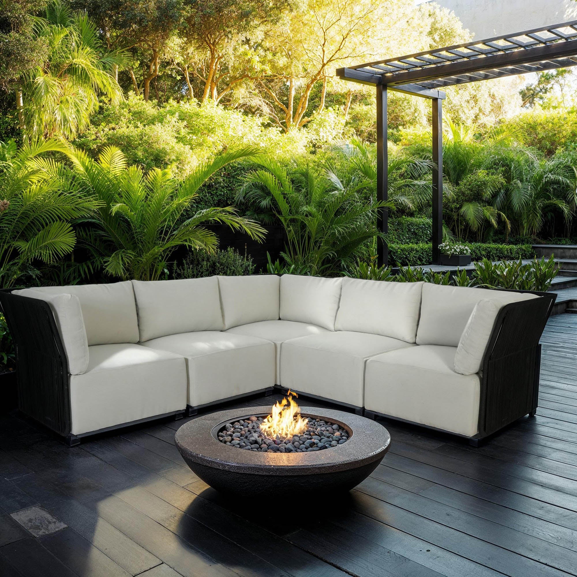 Naples Outdoor - Armless Chair - Image 6