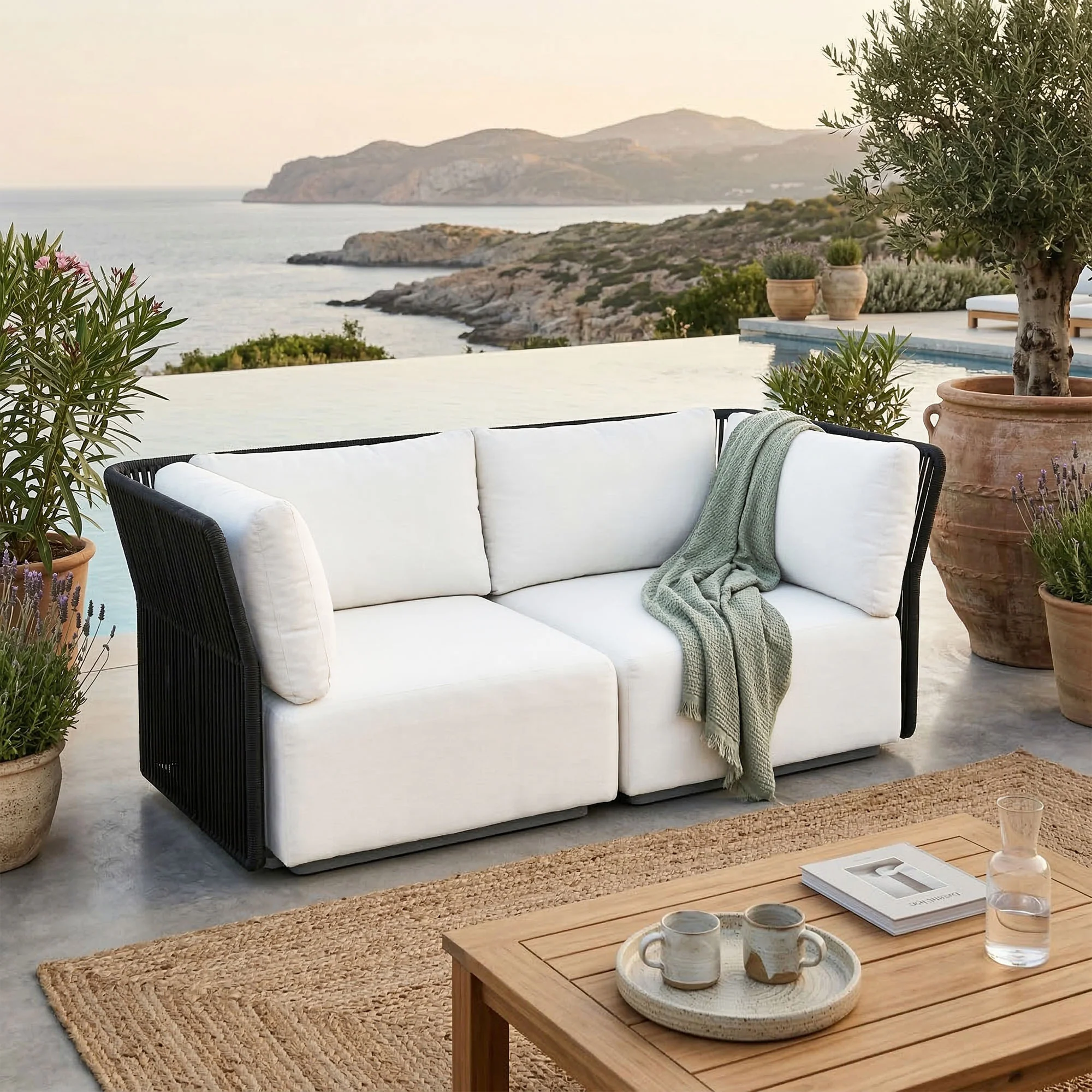 Naples Outdoor - Loveseat - Image 2