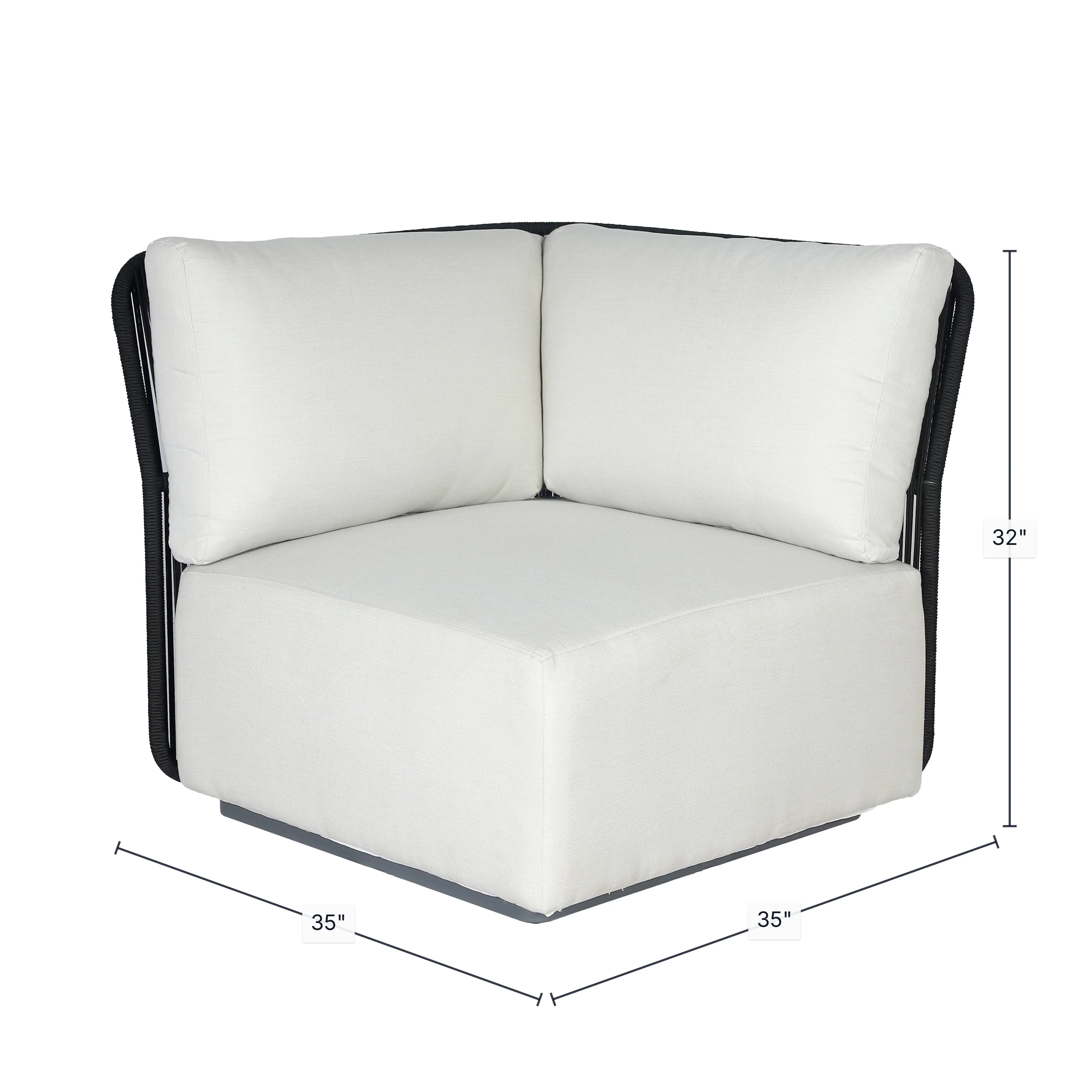 Naples Outdoor - Loveseat - Image 8