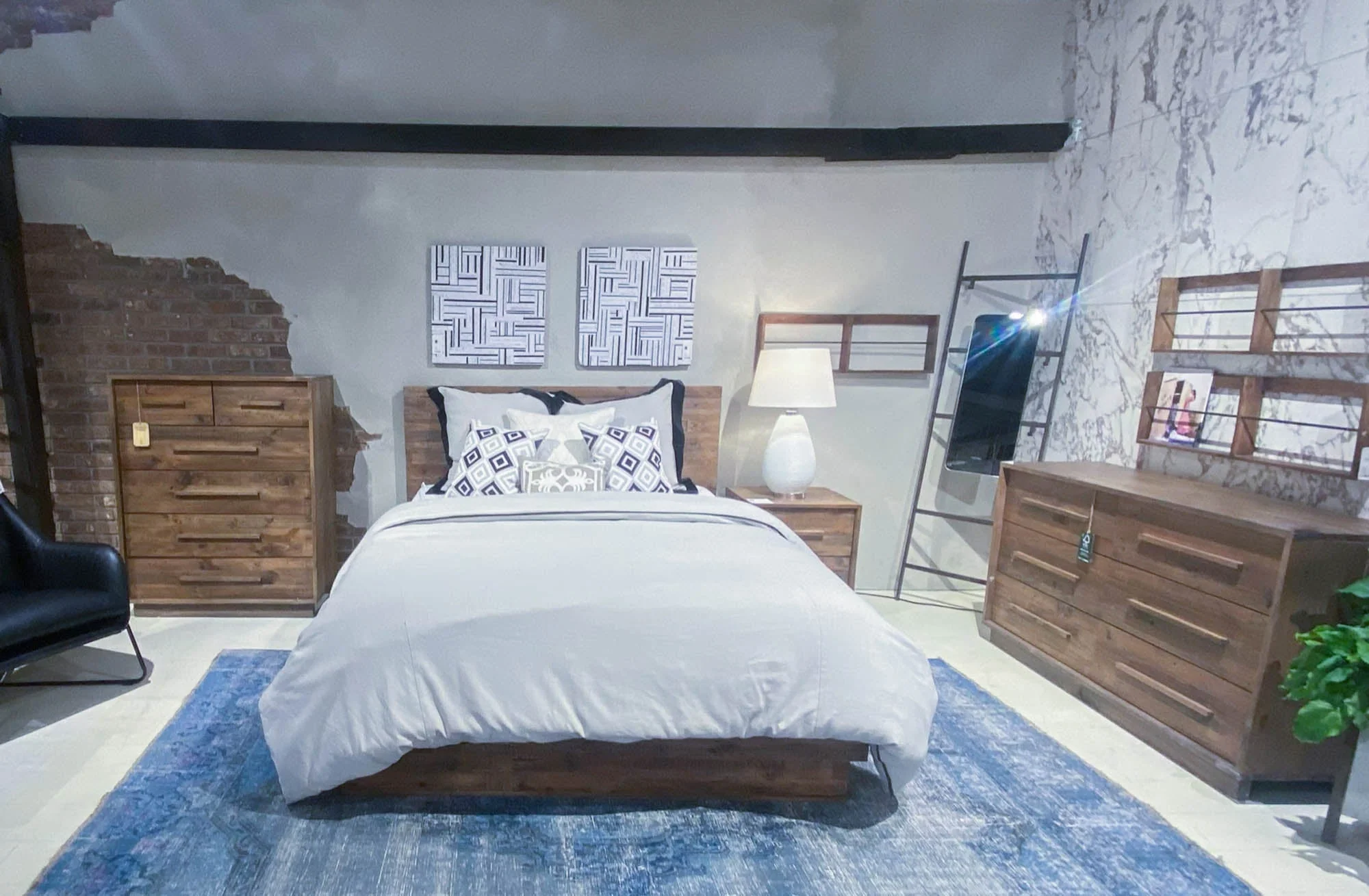 Nevada 6 Drawer Dresser - Dark Driftwood - Image 11