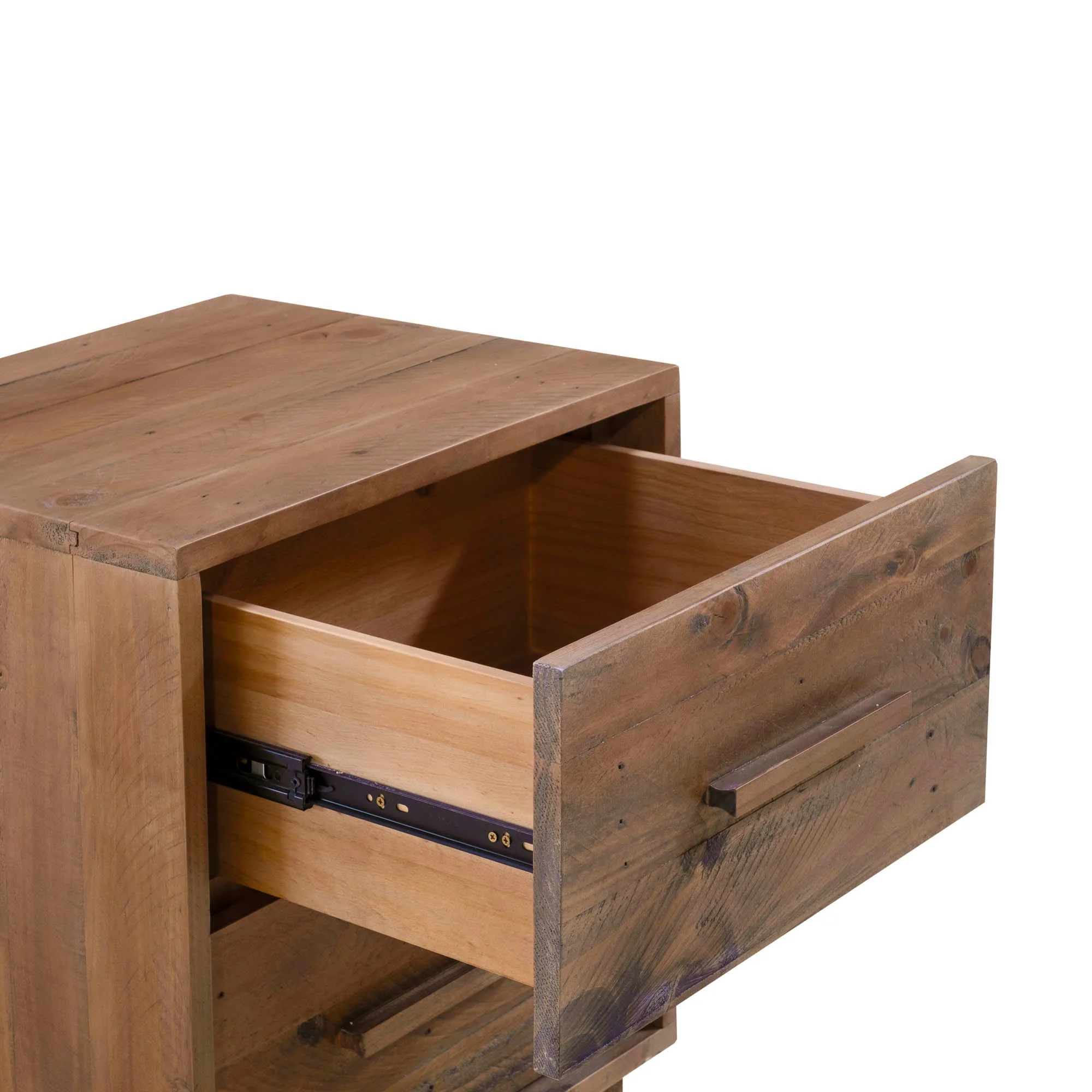 Nevada Nightstand - Dark Driftwood - Image 5
