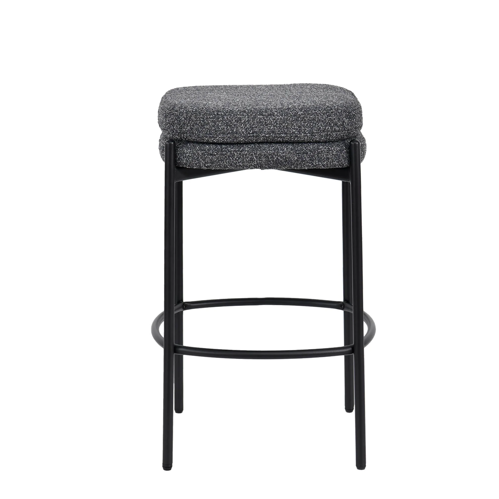 Nina Counter Stool - Chunky Grey - Image 4