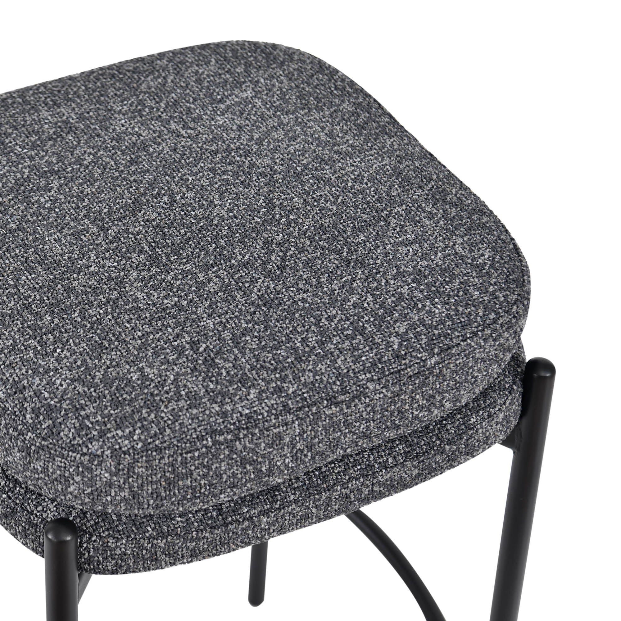 Nina Counter Stool - Chunky Grey - Image 5