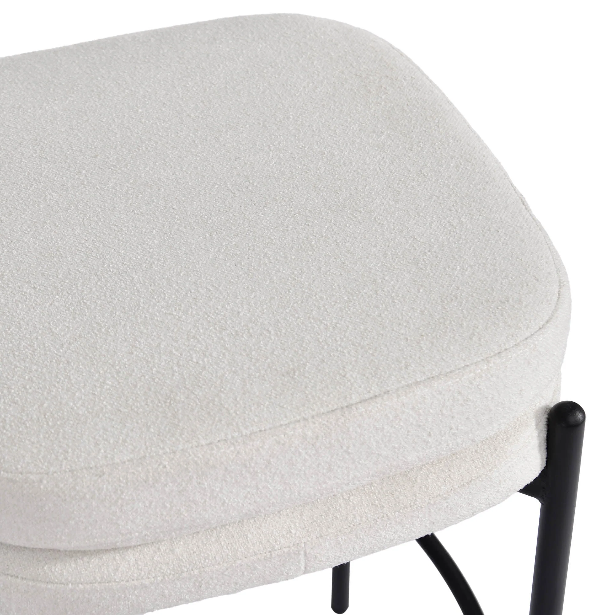 Nina Counter Stool - Oatmeal - Image 7