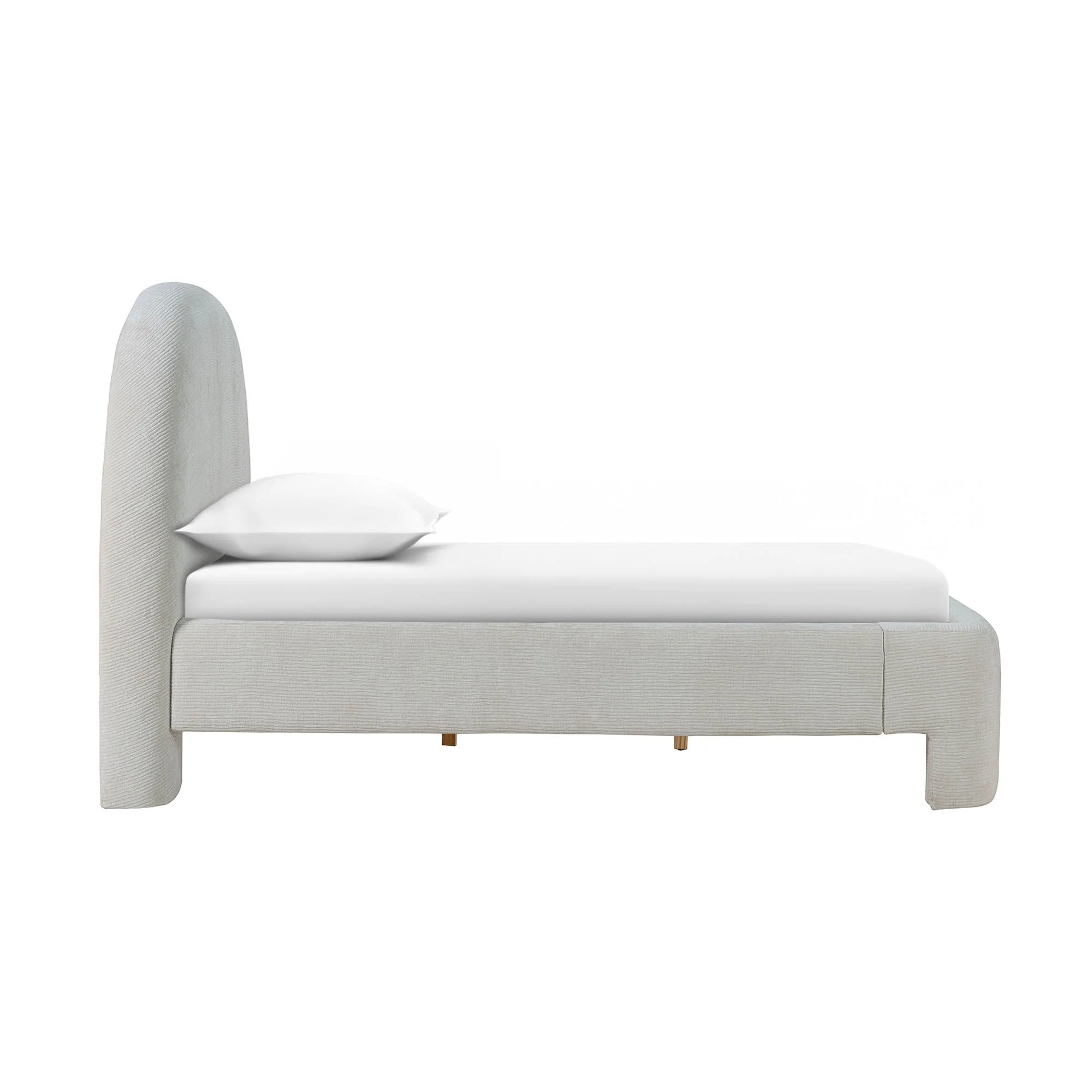 Nina King Bed - Ecru - Image 11
