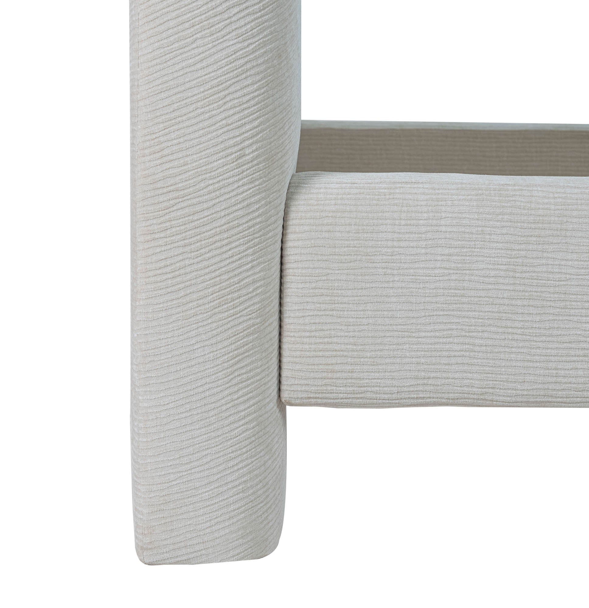 Nina King Bed - Ecru - Image 8