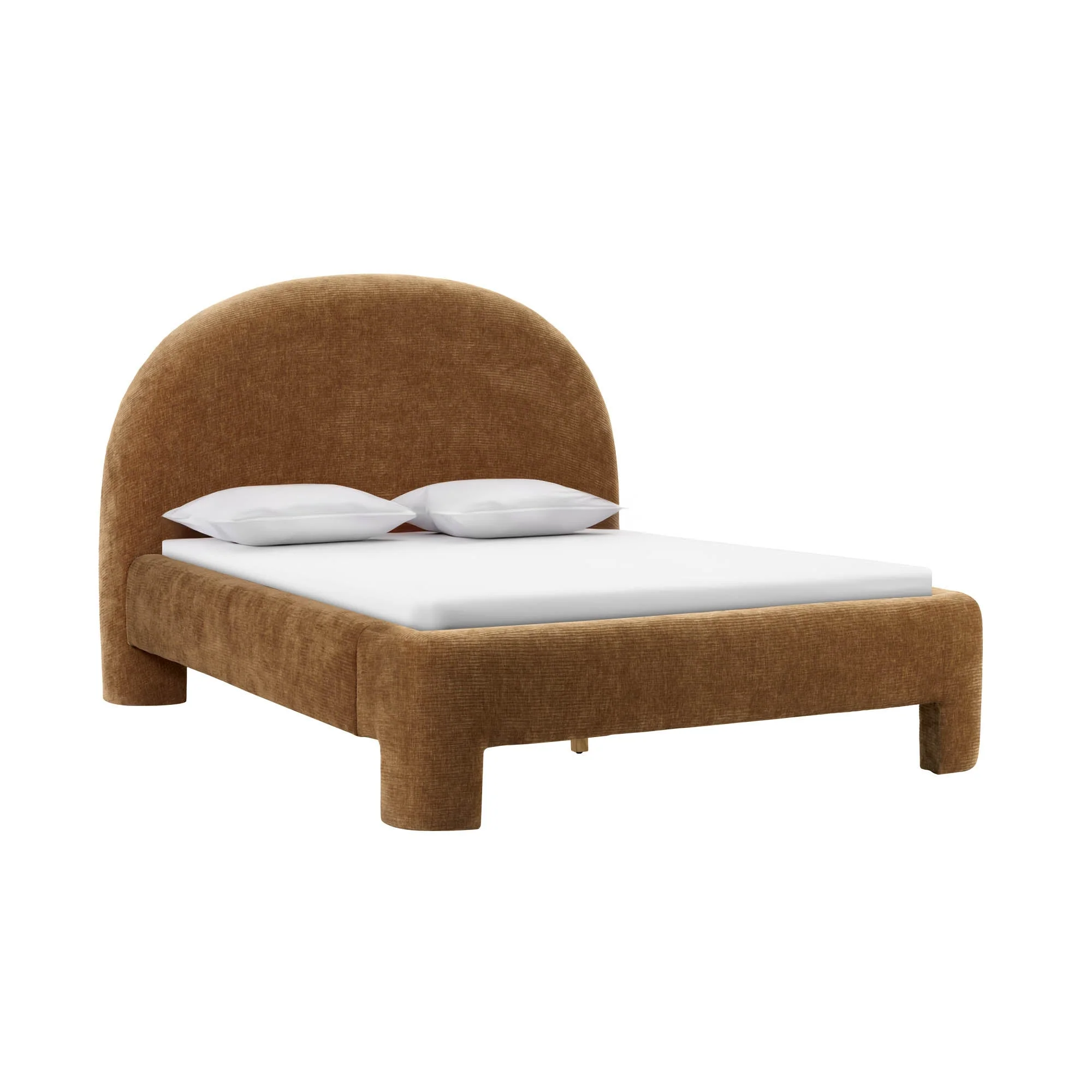 Nina Queen Bed - Chai - Image 8