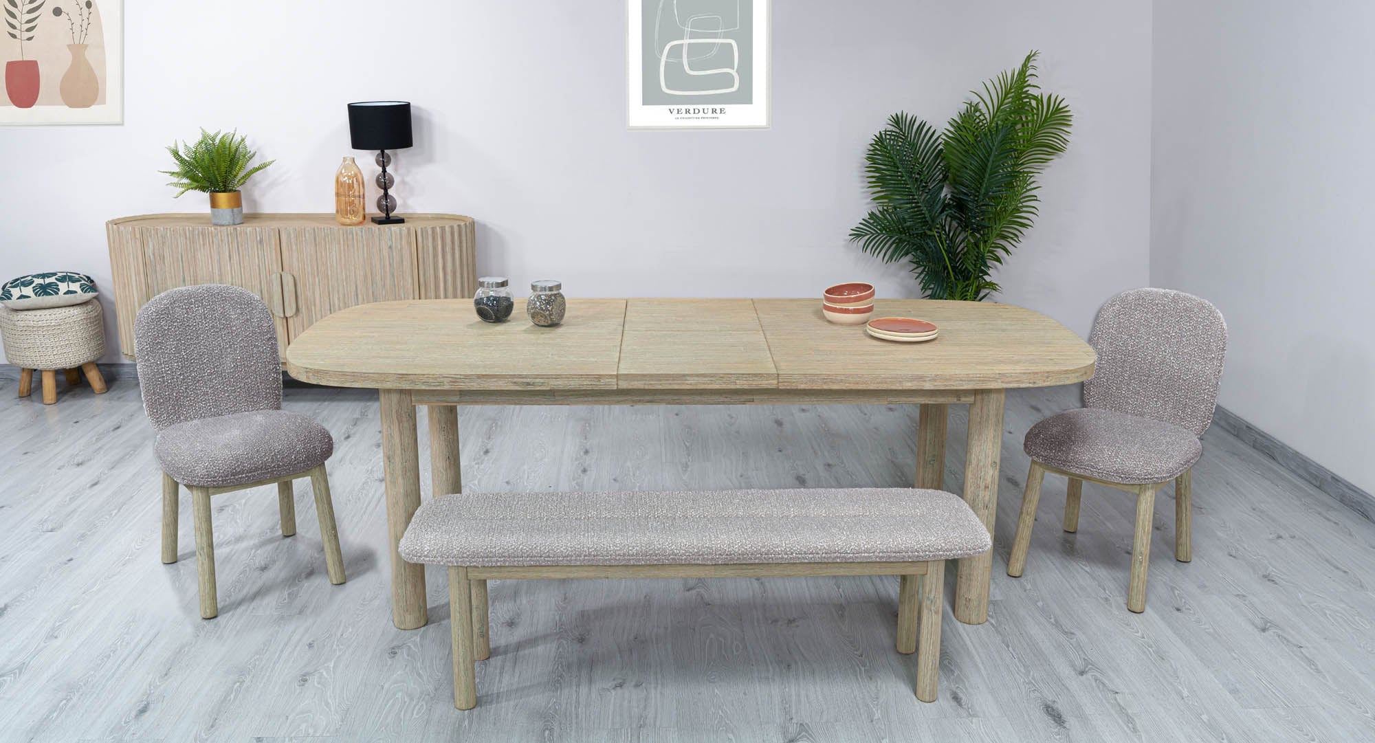 Oasis Dining Chair - Oatmeal - Image 16