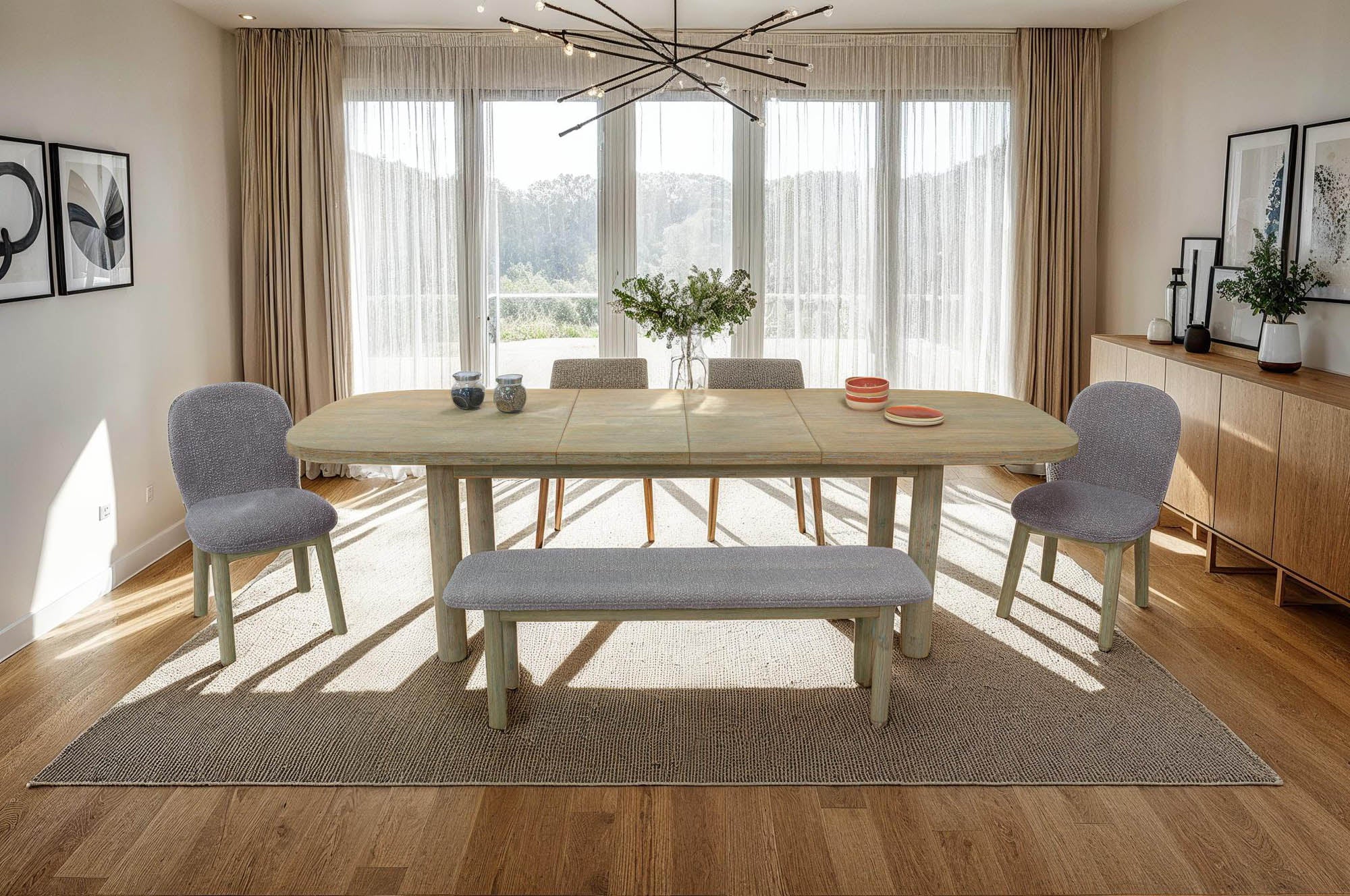 Oasis Dining Chair - Oatmeal - Image 17