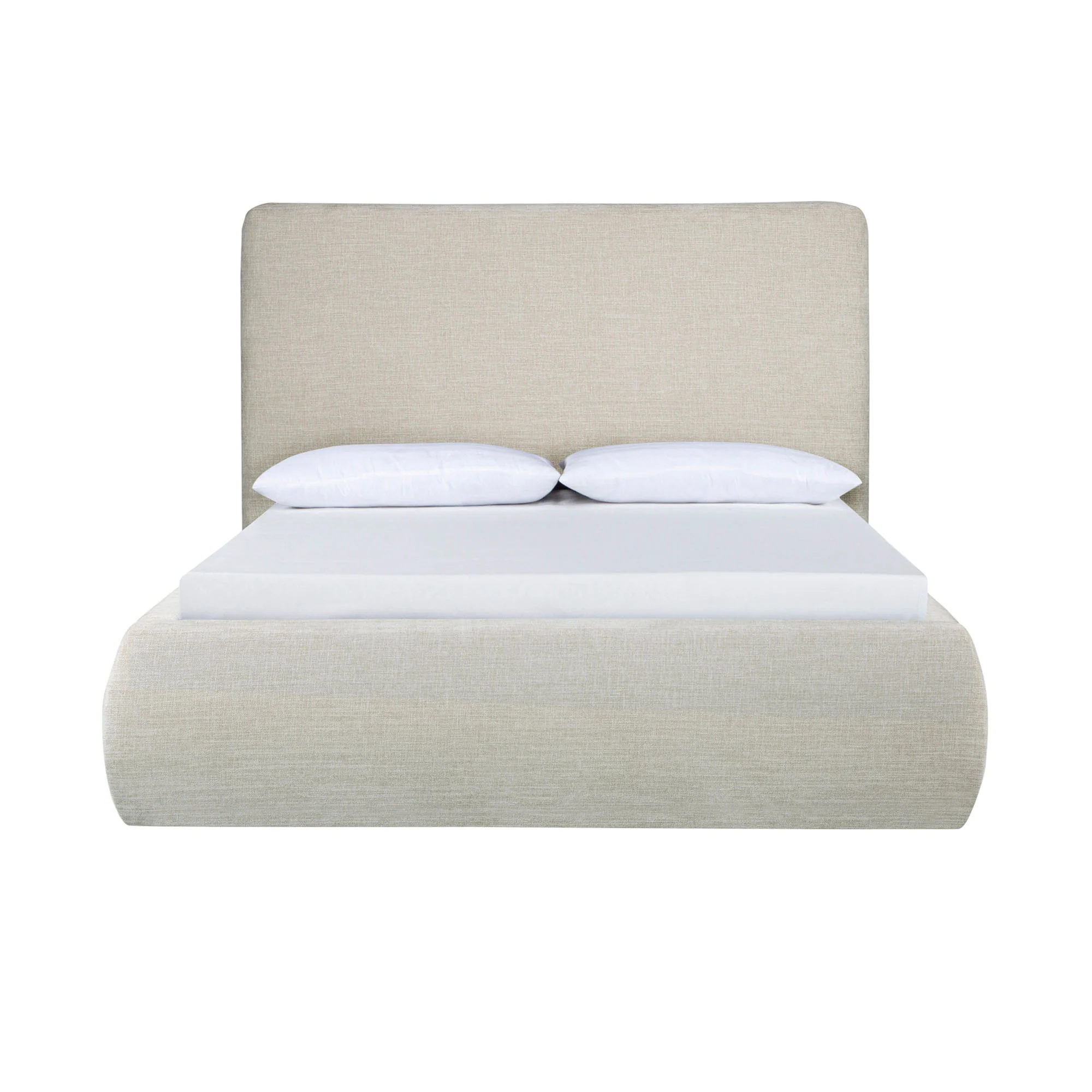 Oceana Queen Bed - Taupe - Image 4
