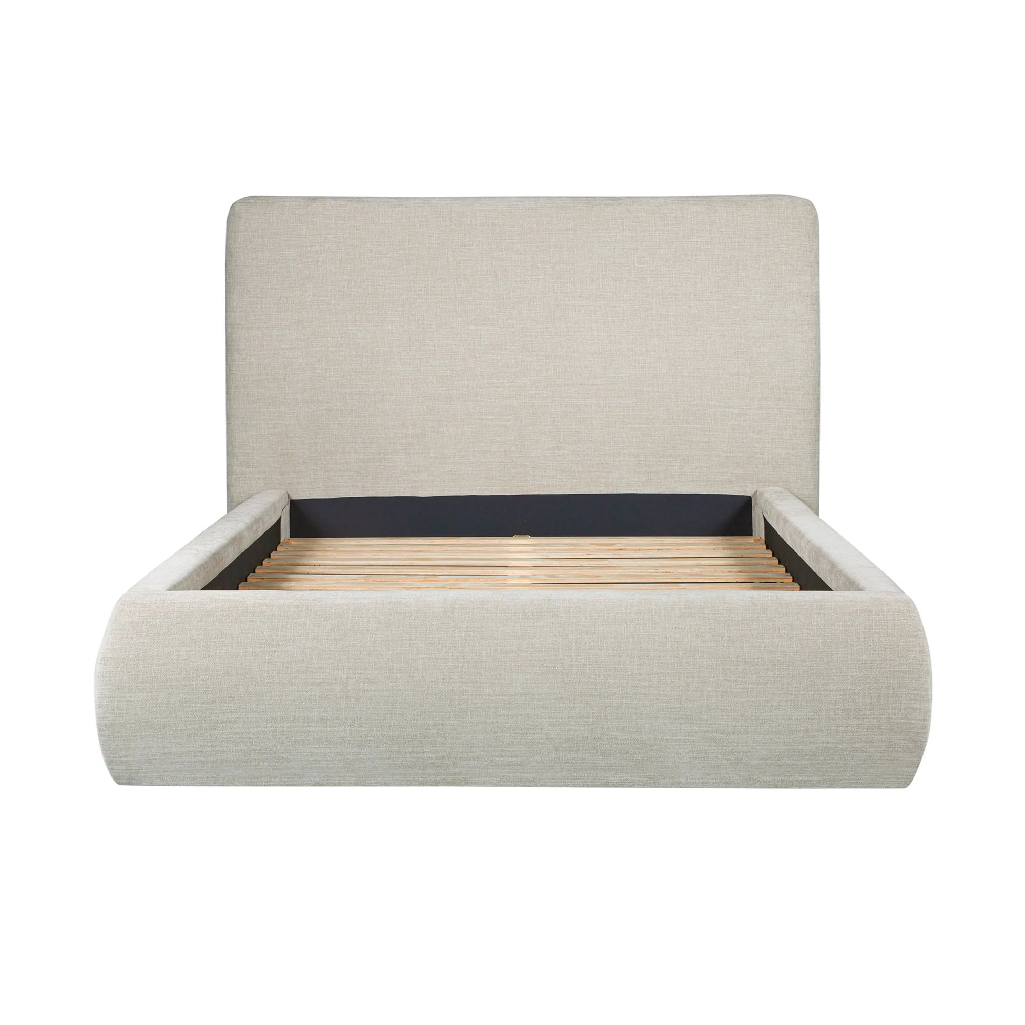 Oceana Queen Bed - Taupe - Image 5