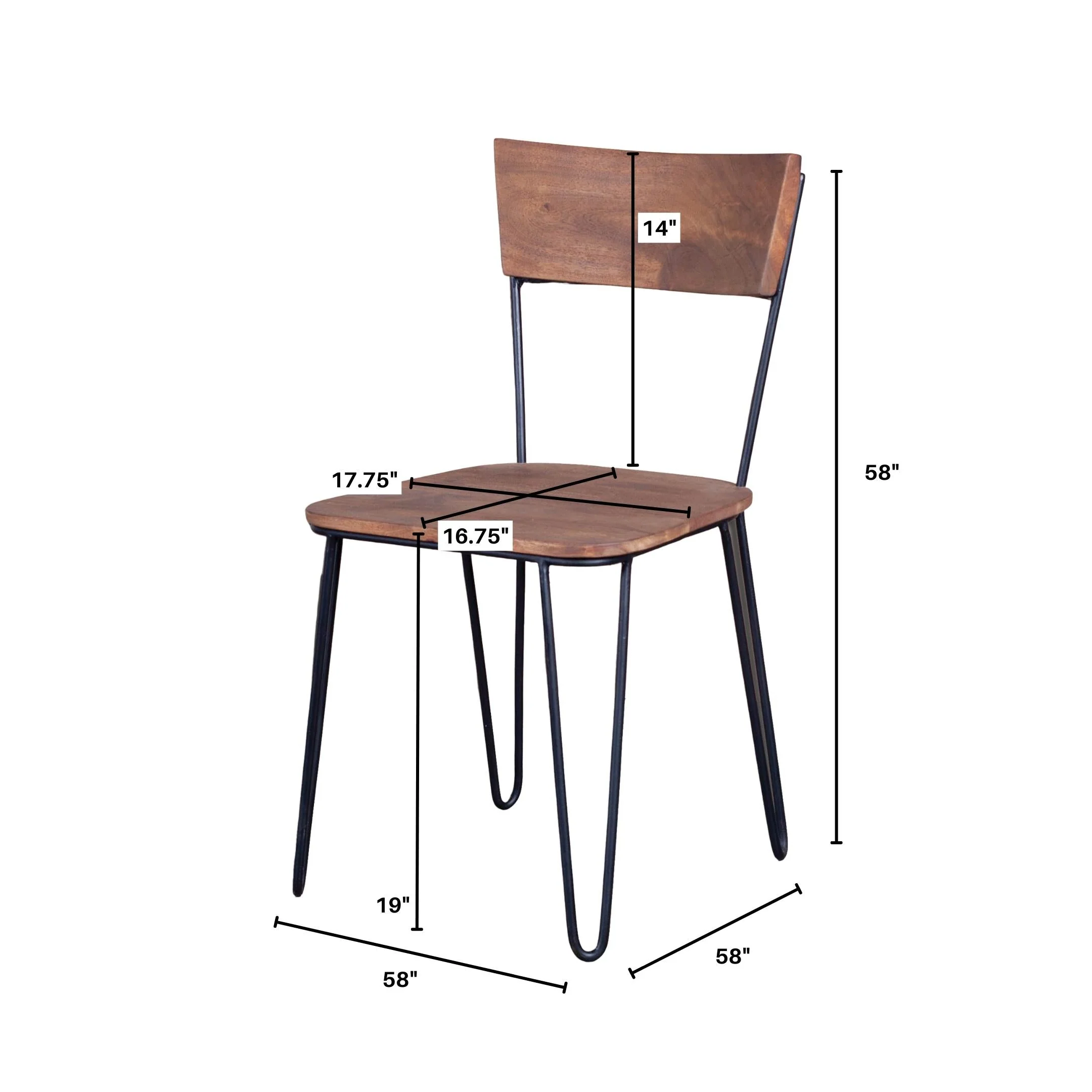 Organic Chair - Matte Brown - Image 13