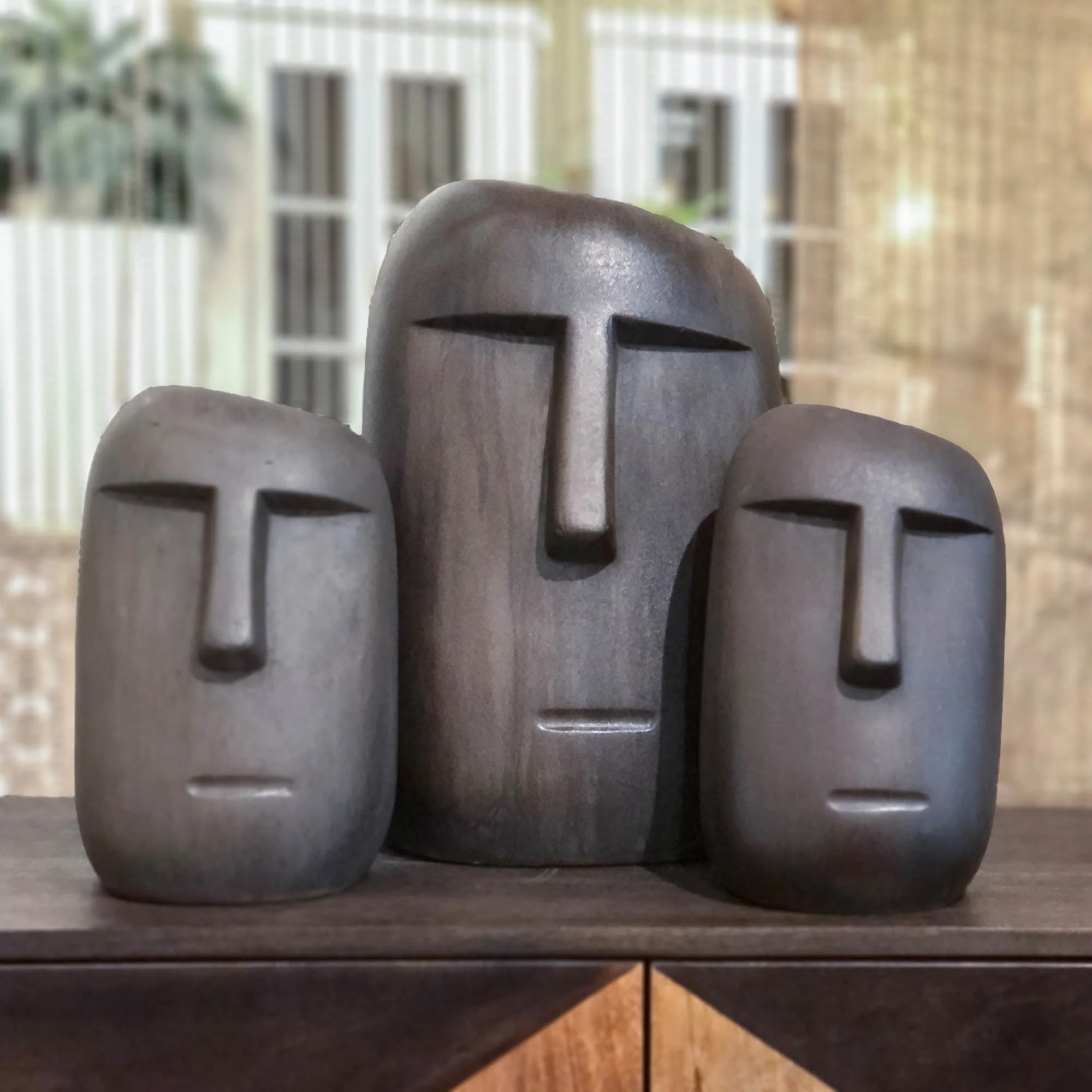 Patio Moai Statue - Image 5
