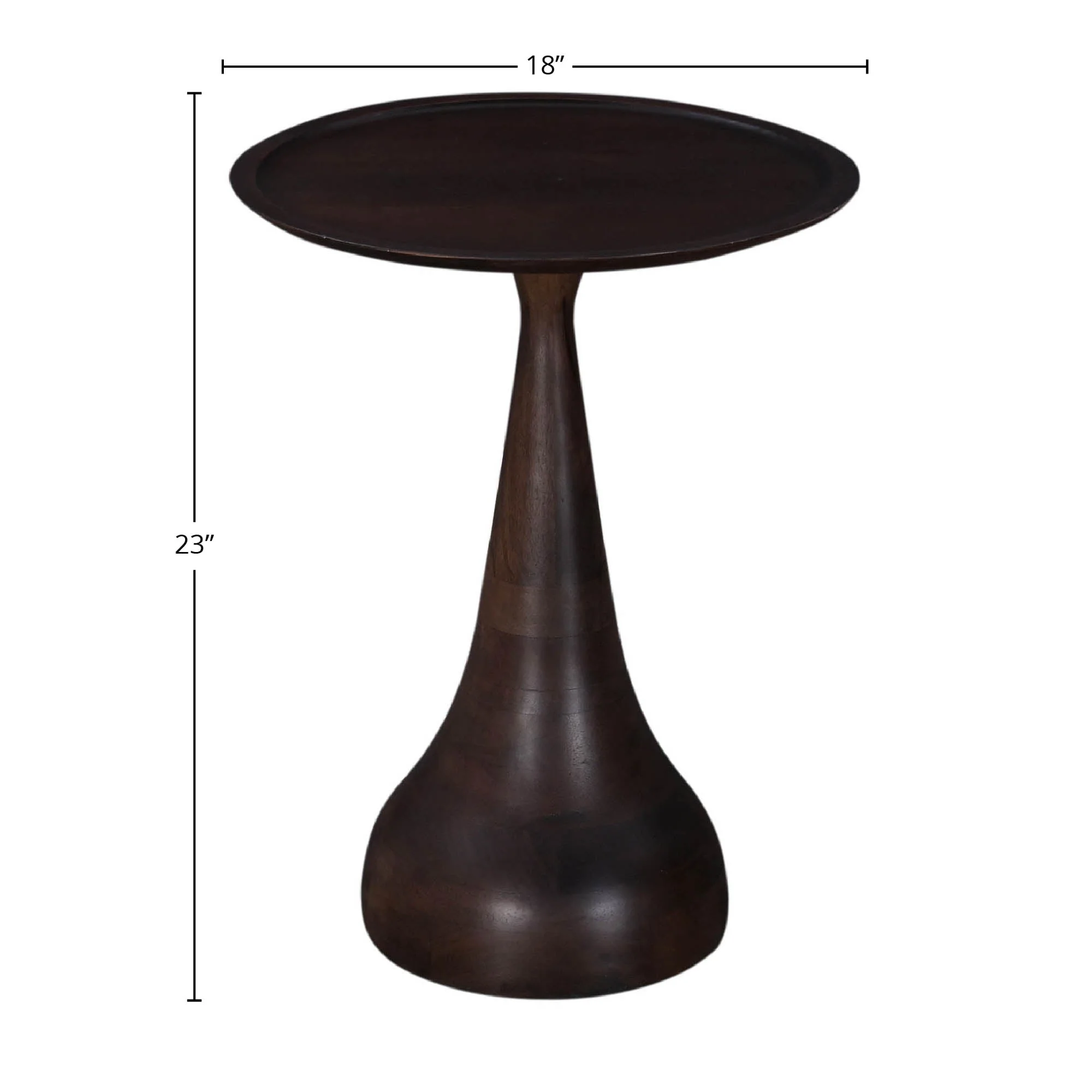 Polina Side Table - Bronze - Image 3