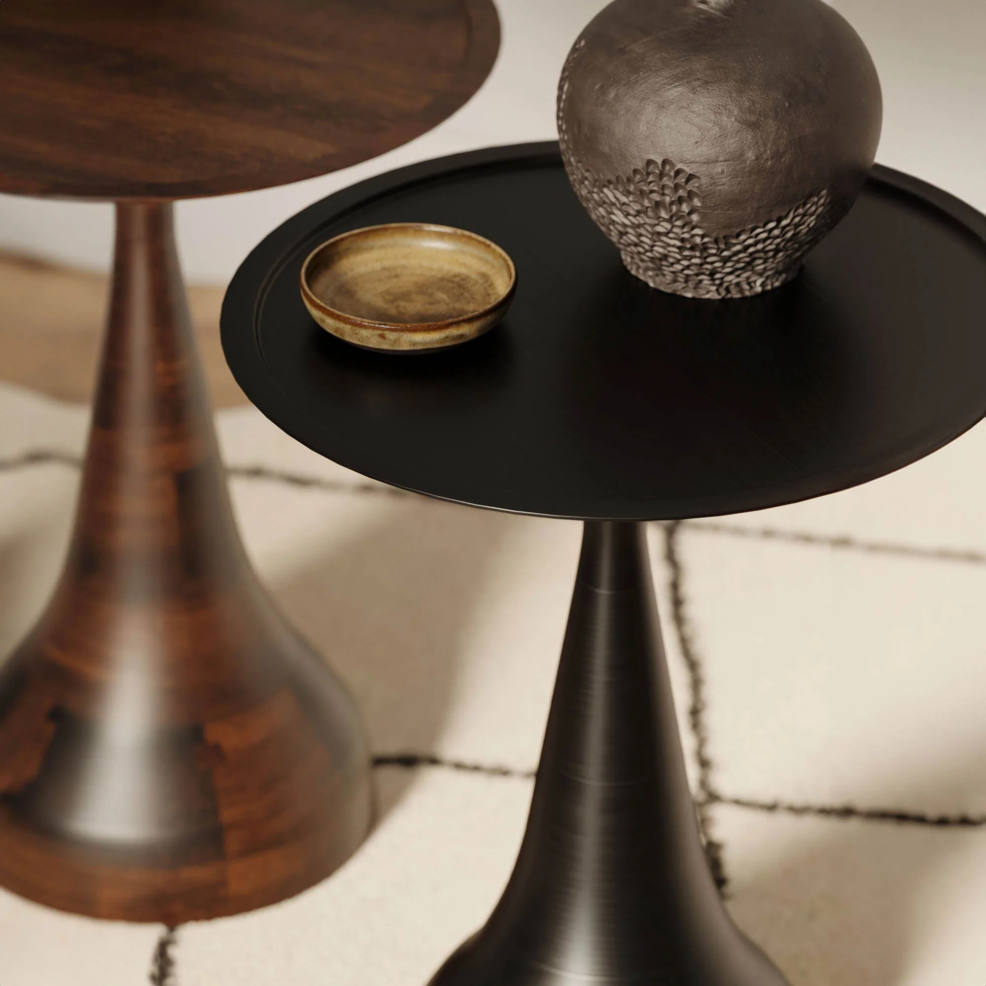 Polina Side Table - Ebony - Image 9