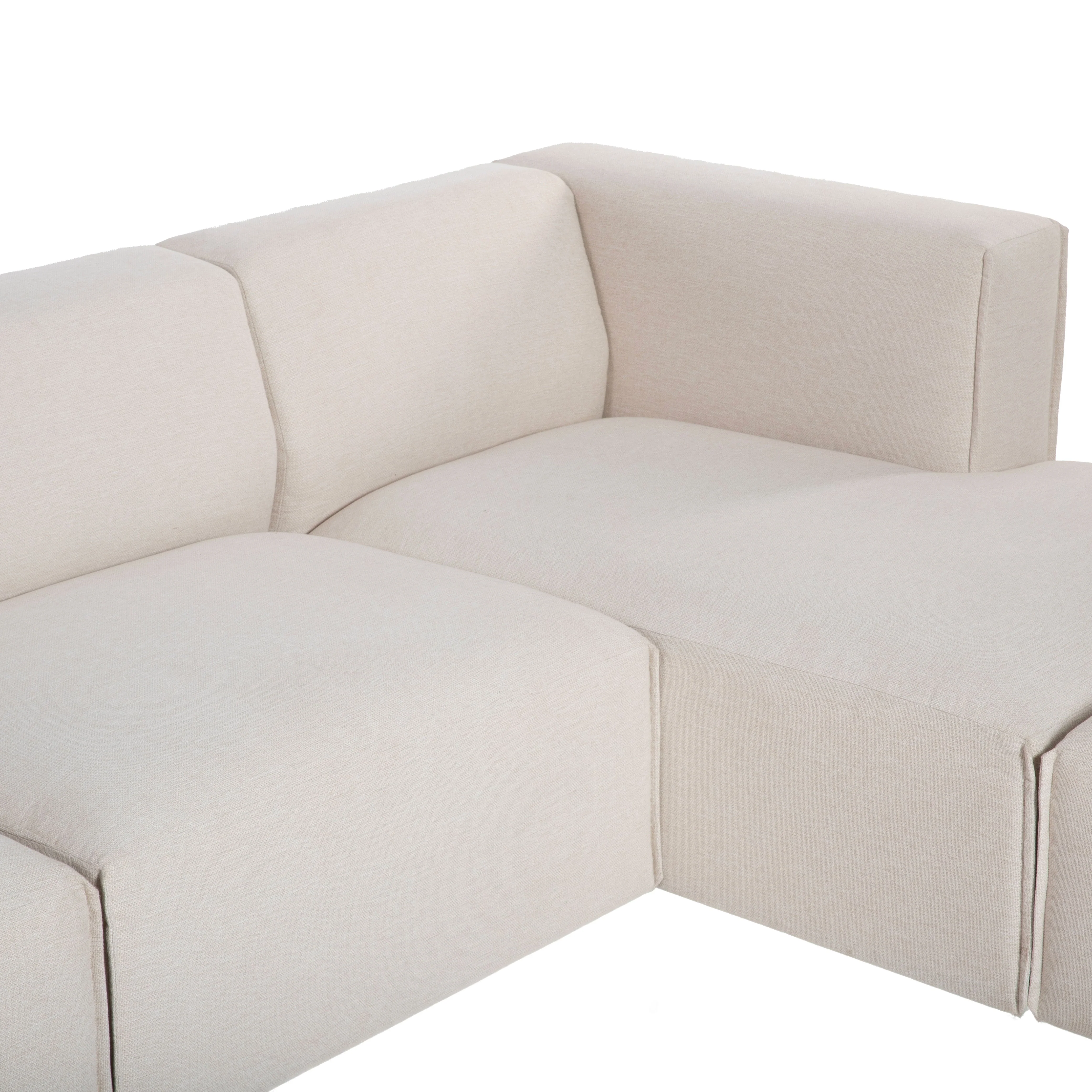 Premium Right Modular Sectional w/ Ottoman - Image 7