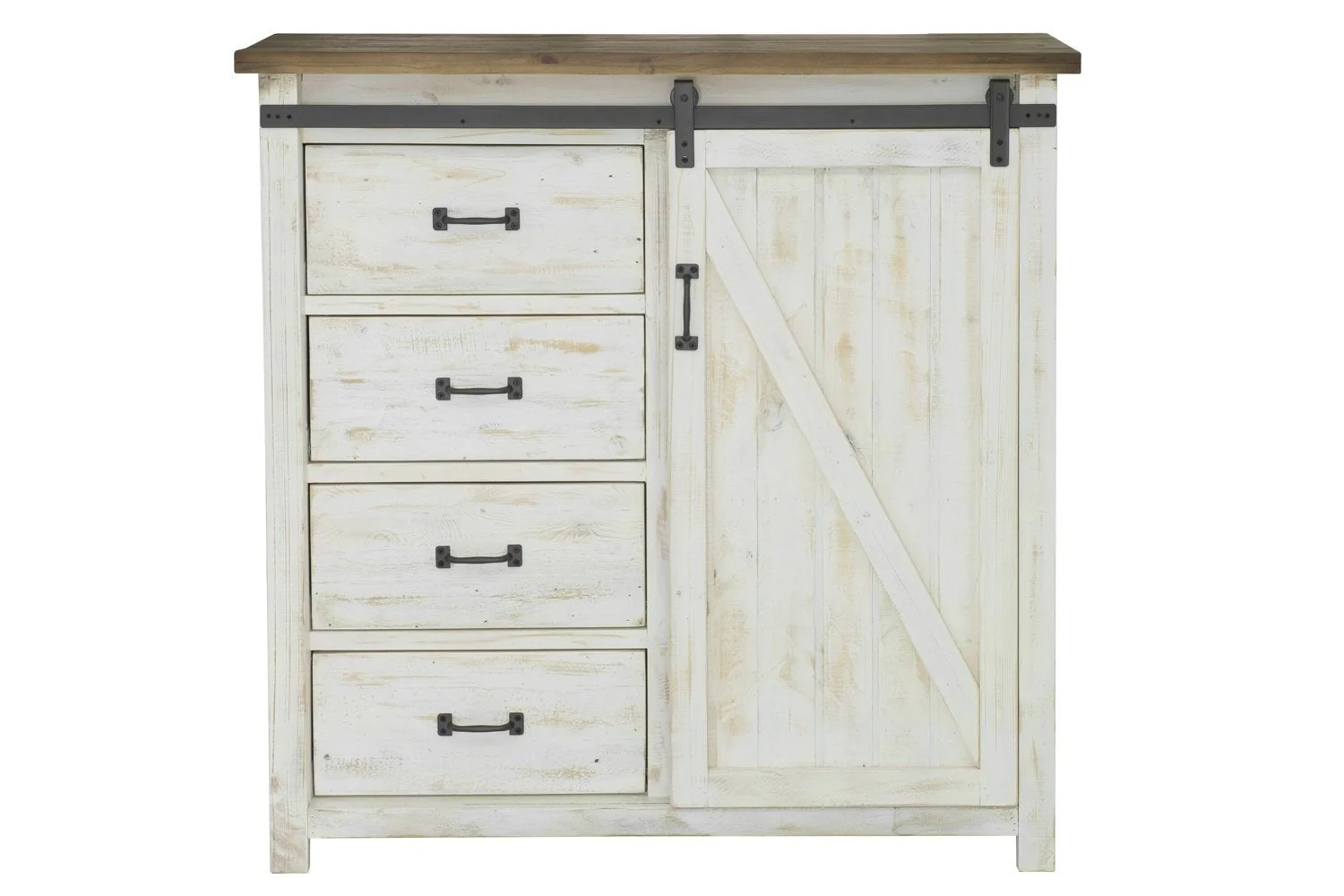 Provence 4 Drawer Chest With 1 Door - Image 3