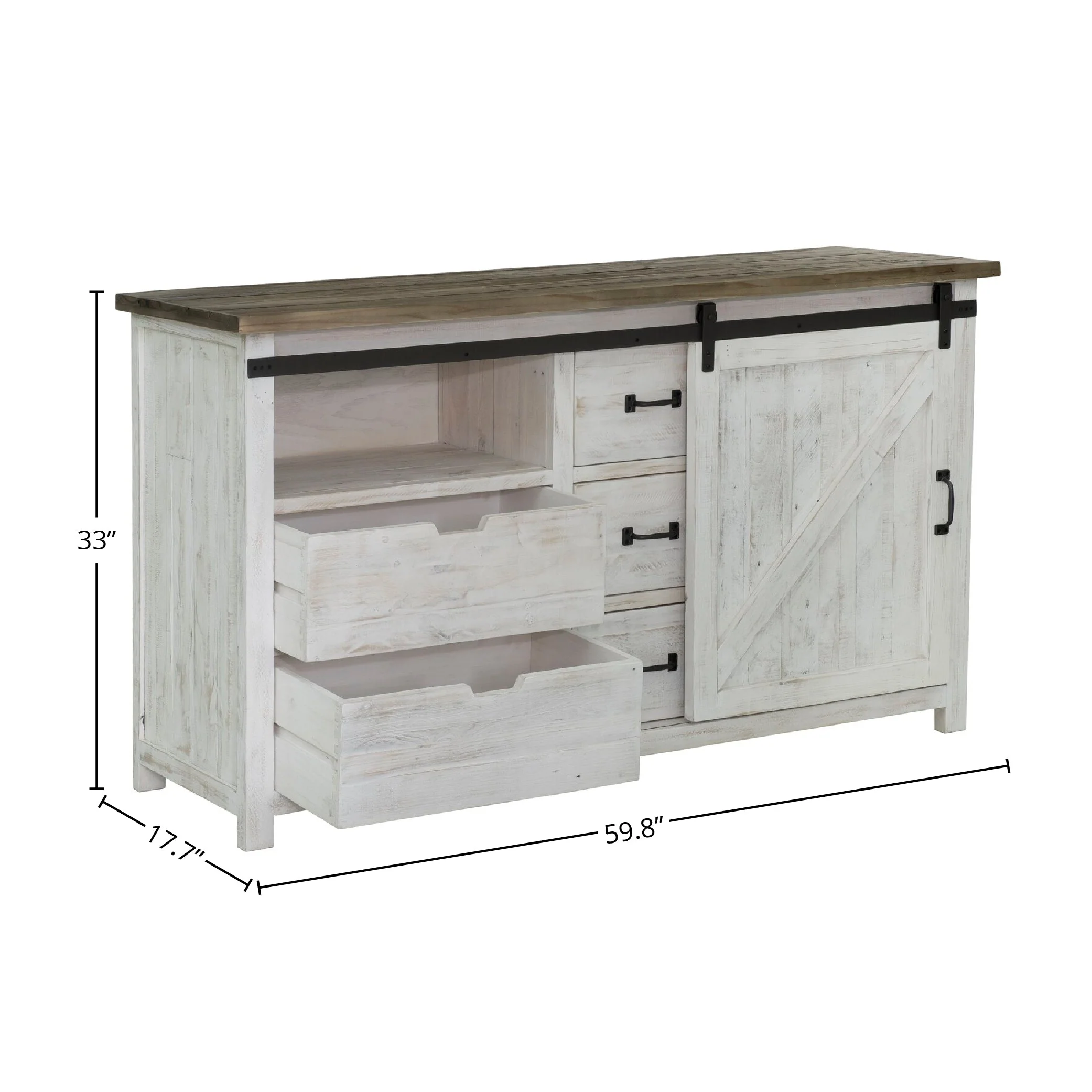 Provence Dresser With 1 Door - Image 4