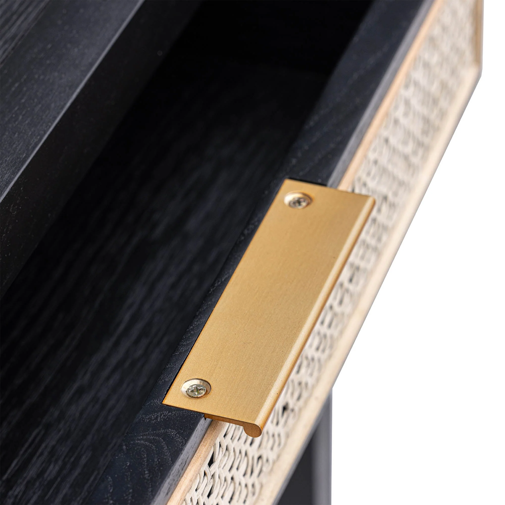 Rattan Desk - Ebony - Image 9