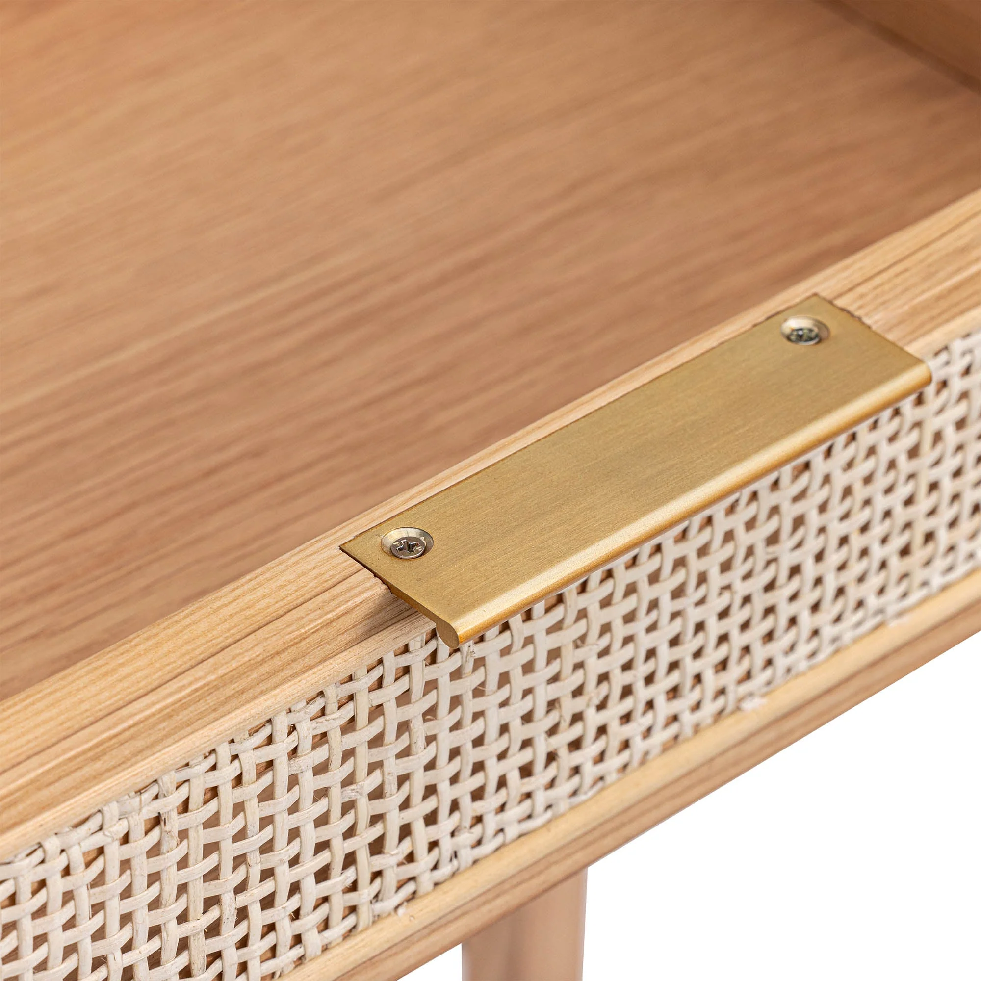 Rattan Desk - Natural - Image 9