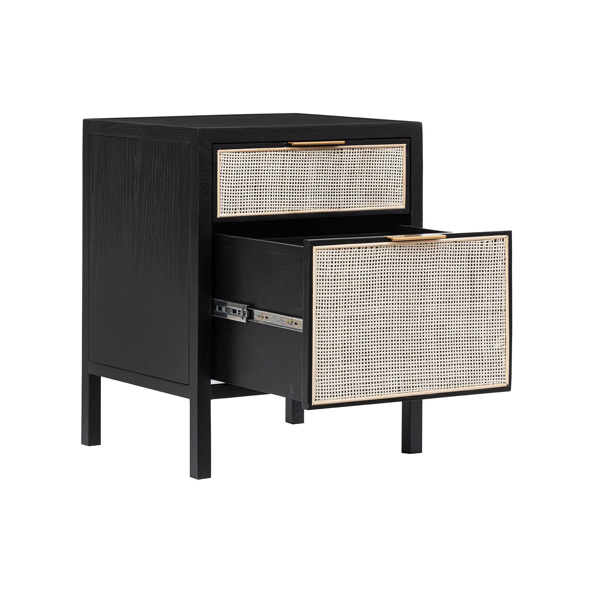 Rattan Filing Cabinet - Ebony - Image 5