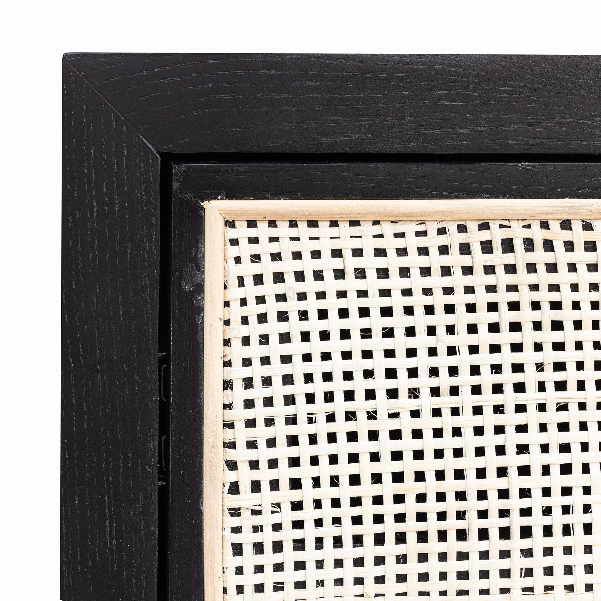 Rattan Filing Cabinet - Ebony - Image 9