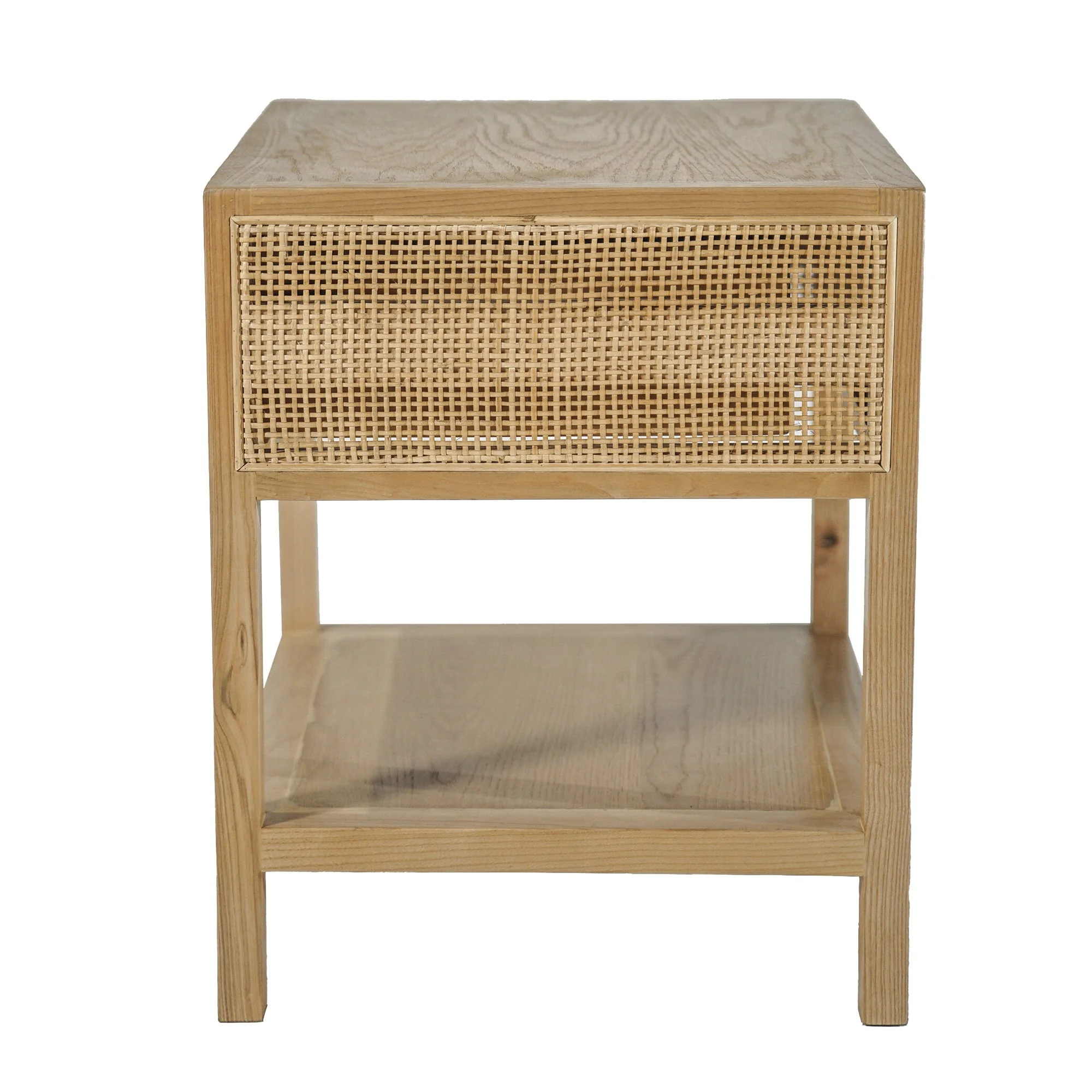 Rattan Side Table - Natural - Image 4
