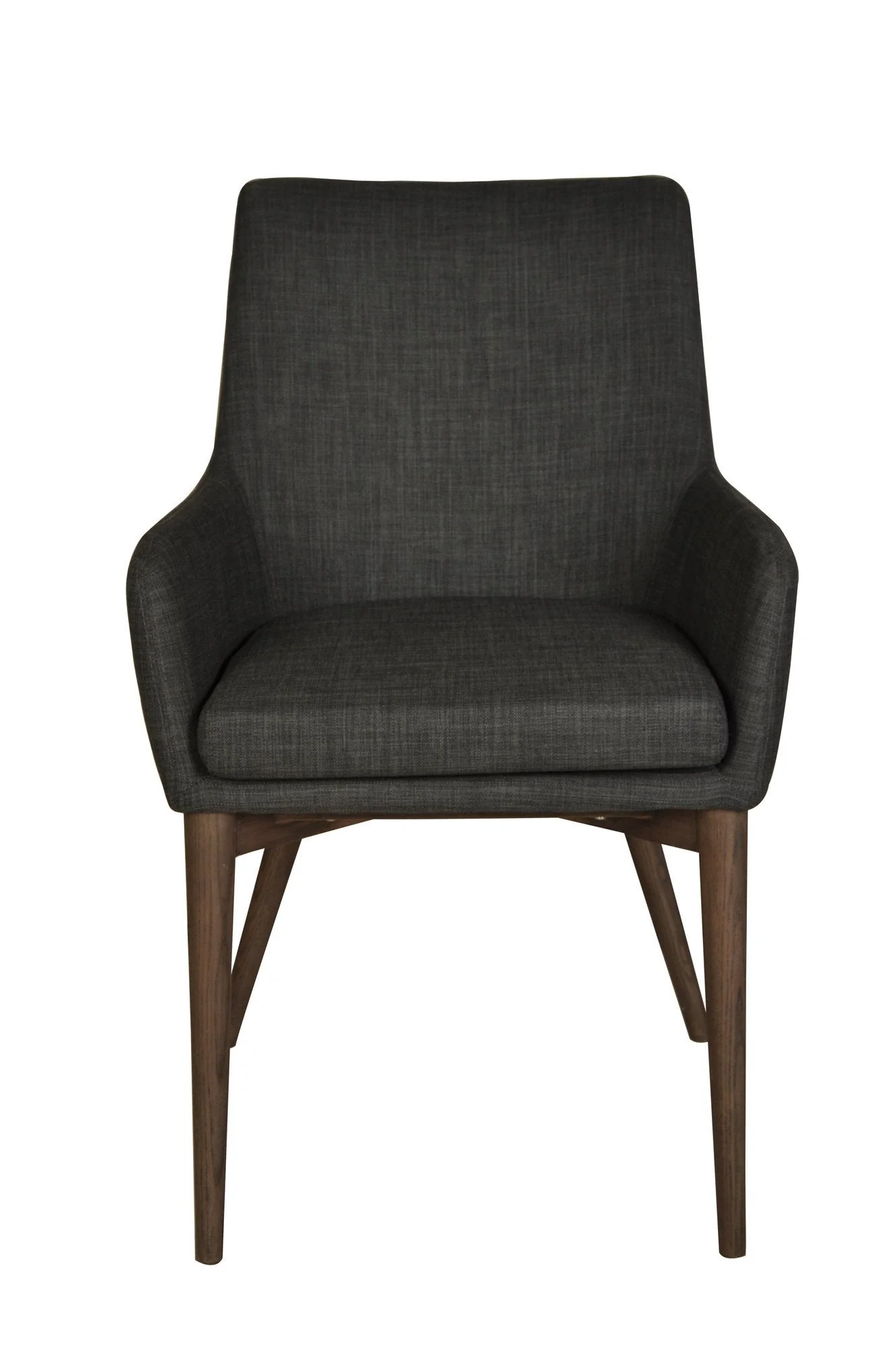 Fritz Arm Dining Chair - Dark Grey - Image 5