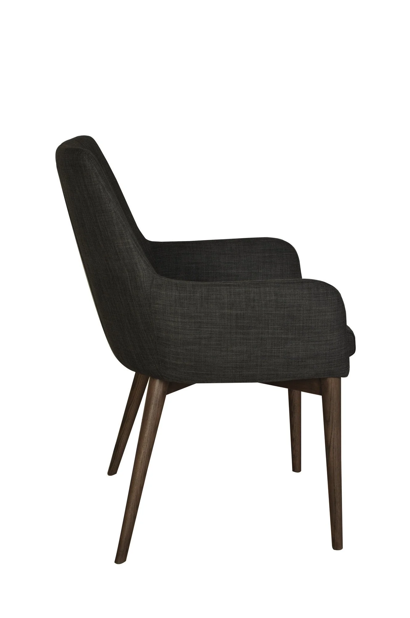 Fritz Arm Dining Chair - Dark Grey - Image 7