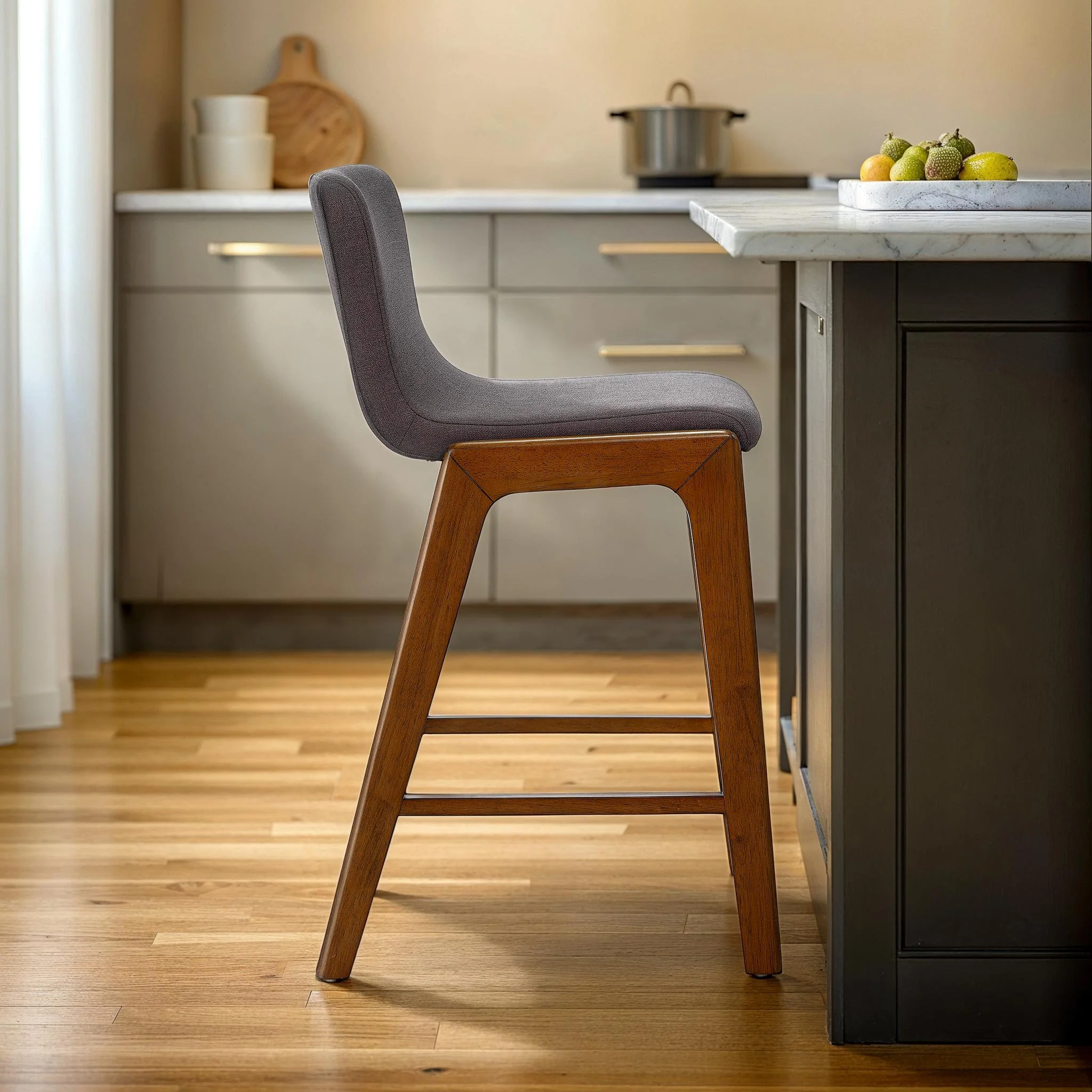 Remix Counter Stool - Grey - Image 2