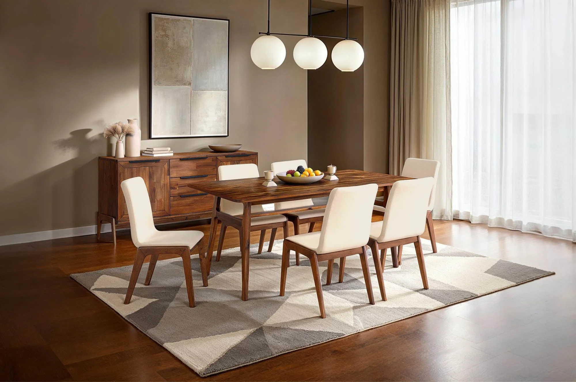Remix Dining Chair - Cream - Image 9
