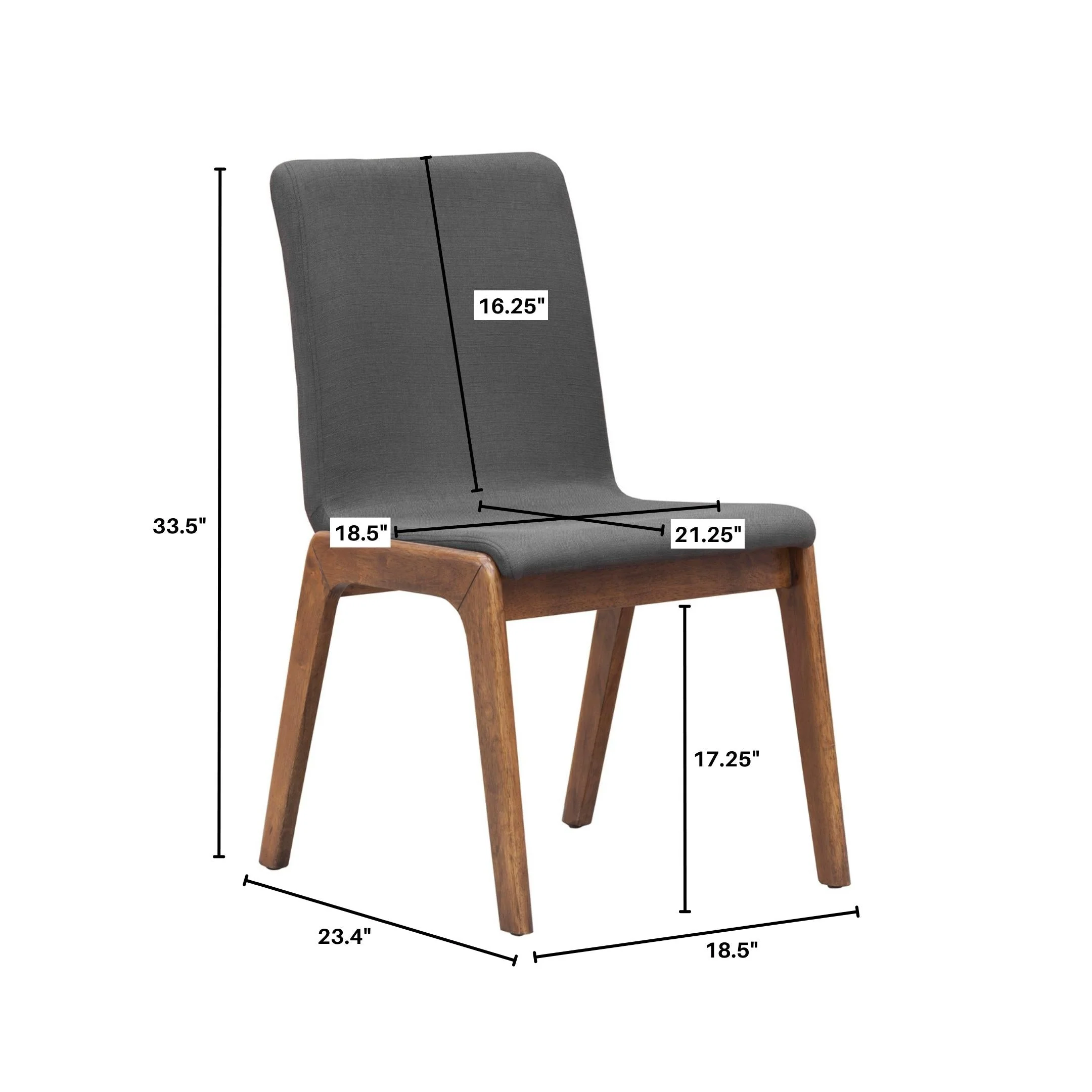 Remix Dining Chair - Grey - Image 15