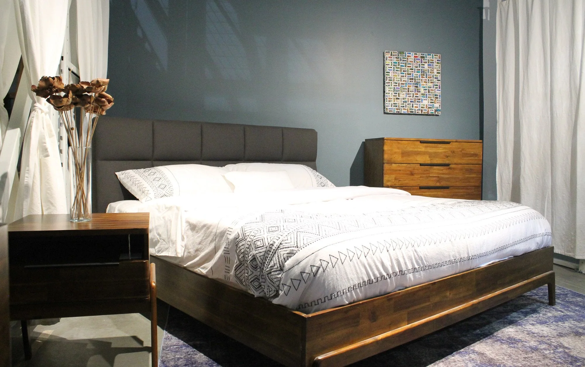 Remix King Bed - Grey - Image 8