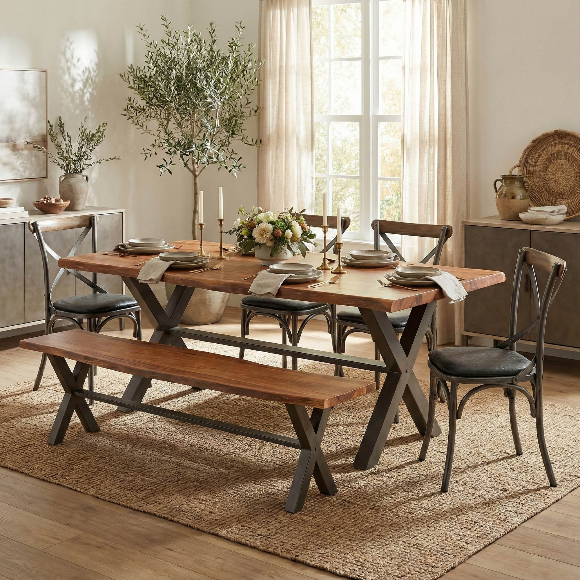 Restore Dining Table 82" - Image 10