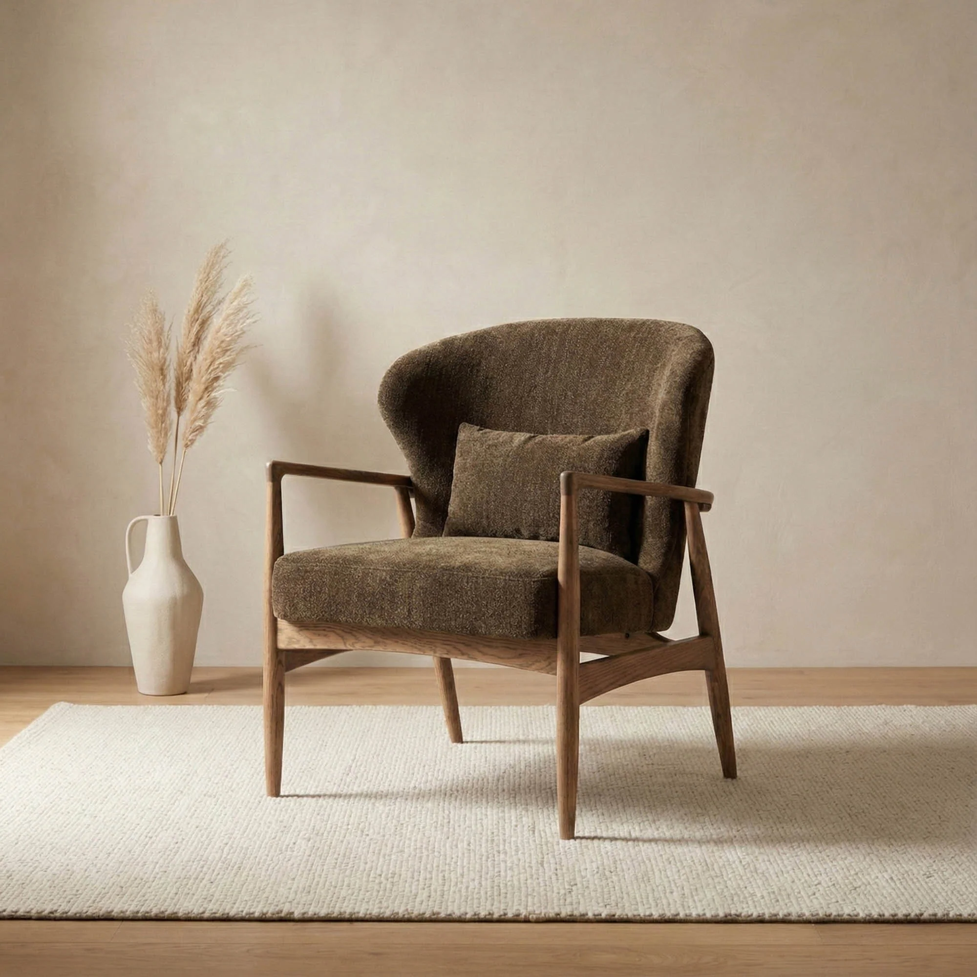 Rhodes Club Chair - Nettle - Image 2