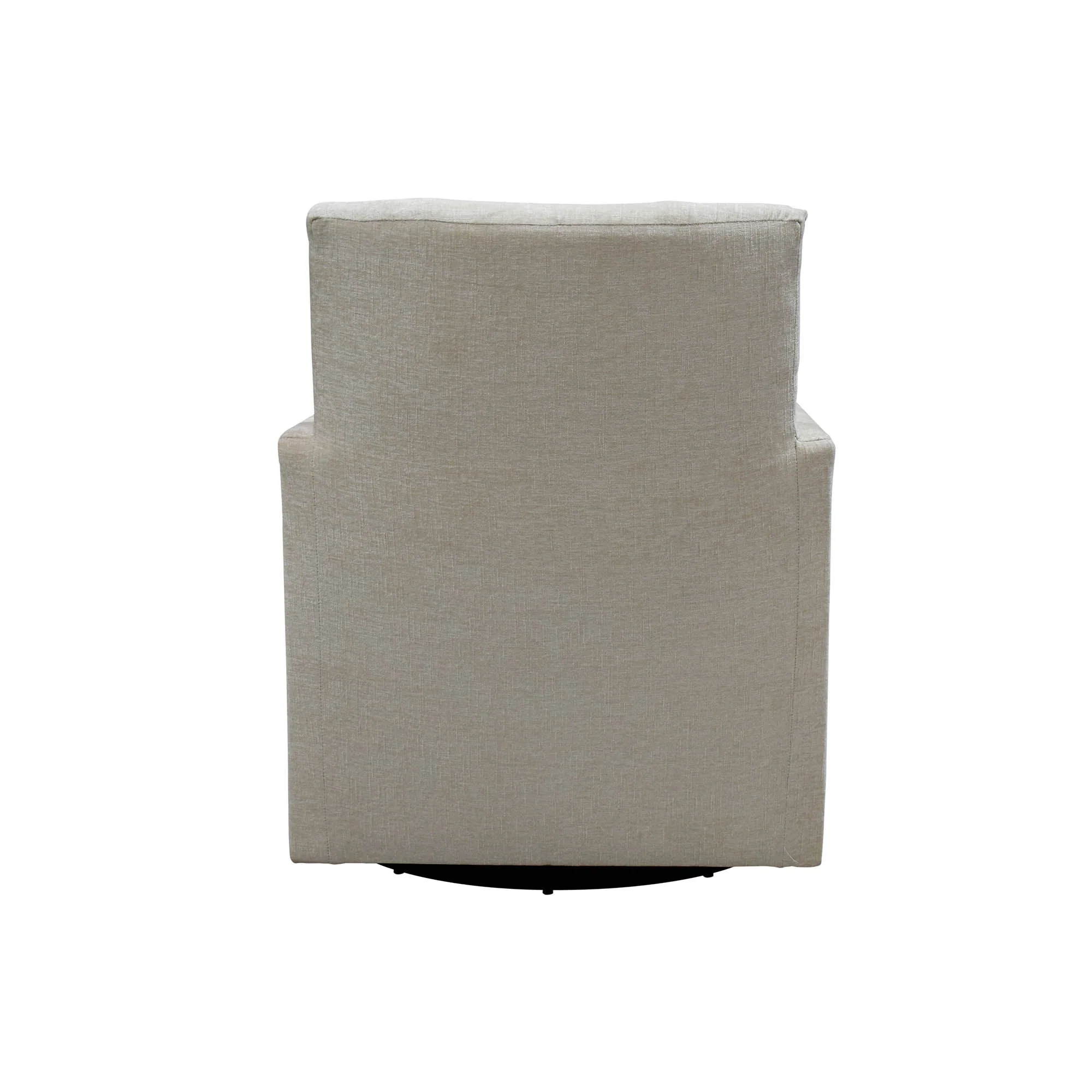 Riley Swivel Club Chair - Ivory - Image 10