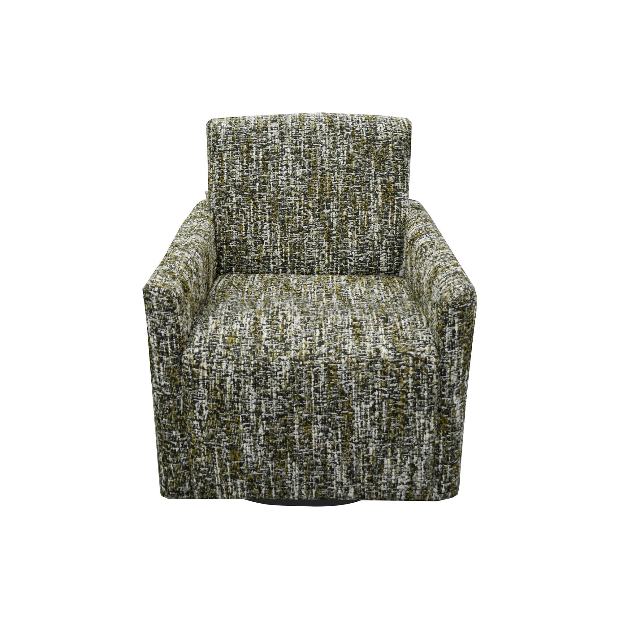 Riley Swivel Club Chair - Paris Green - Image 6