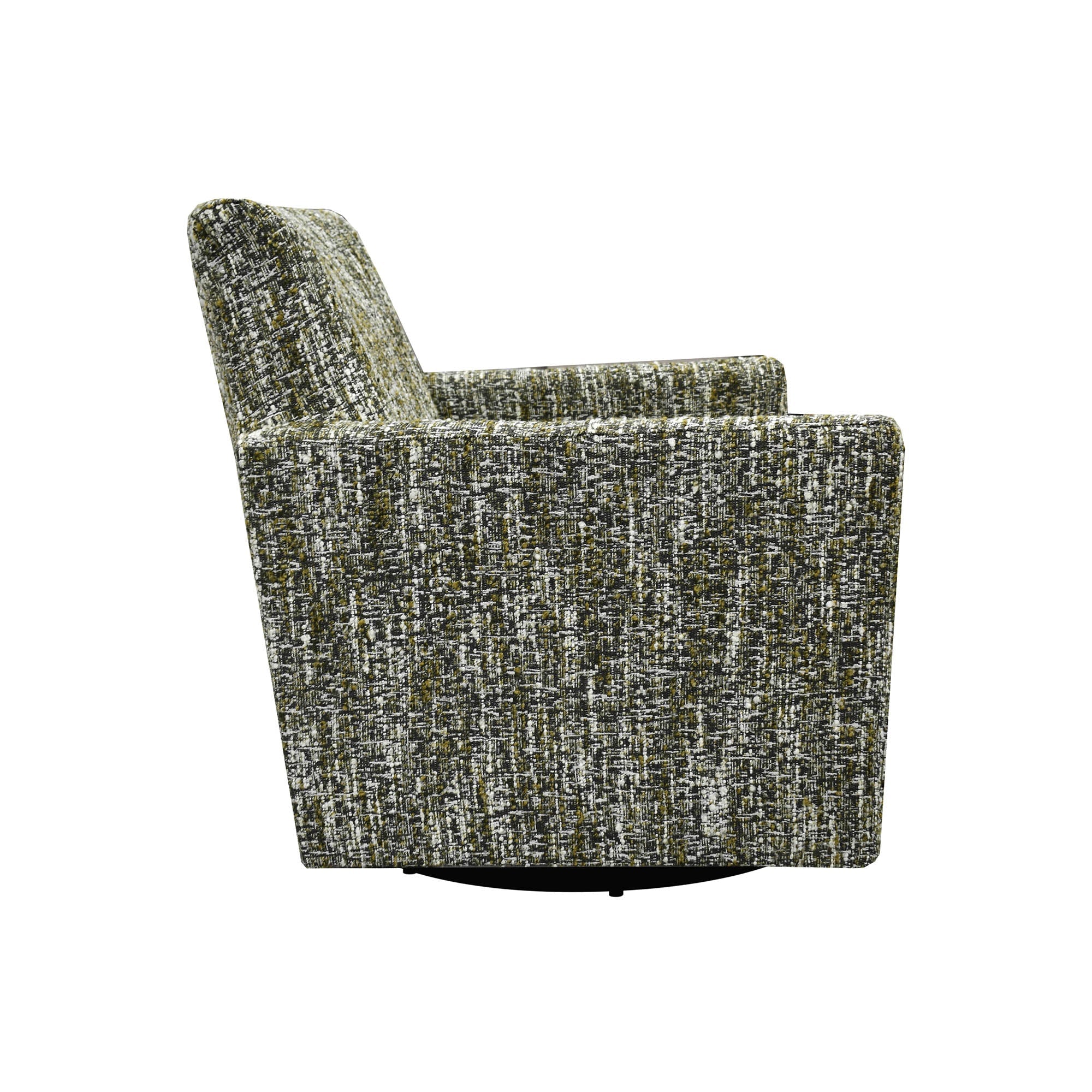 Riley Swivel Club Chair - Paris Green - Image 7