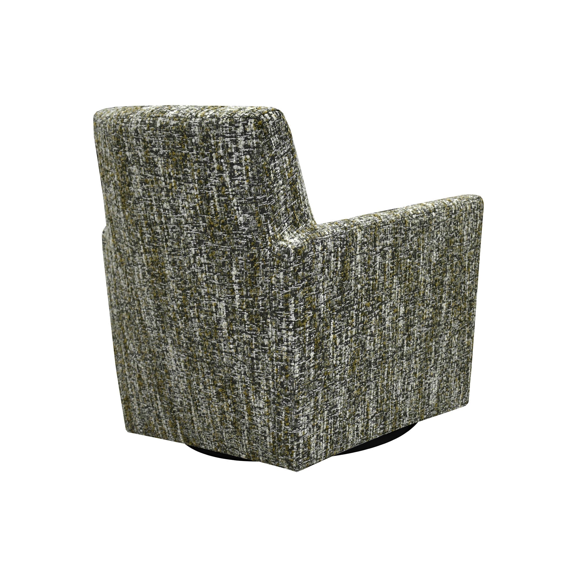 Riley Swivel Club Chair - Paris Green - Image 9