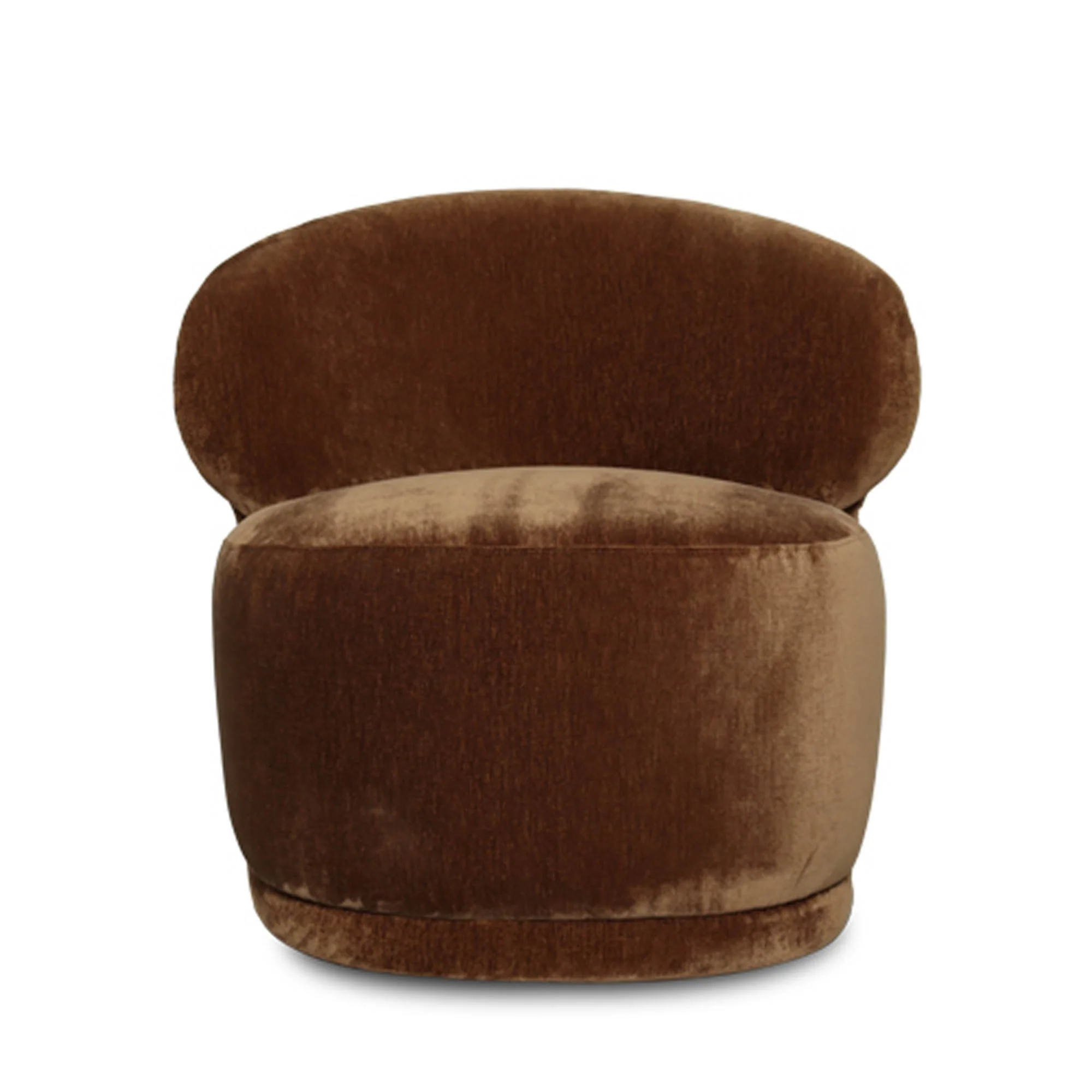 Rollo Club Chair - Distressed Velvet Bronze - Image 5