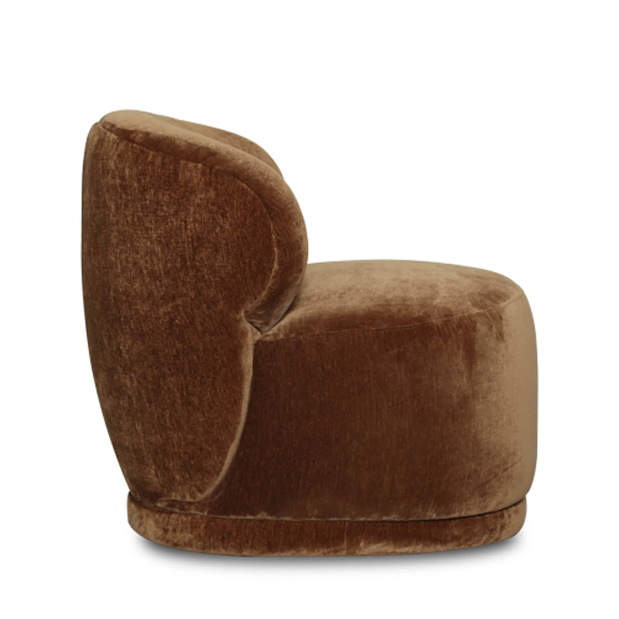 Rollo Club Chair - Distressed Velvet Bronze - Image 6