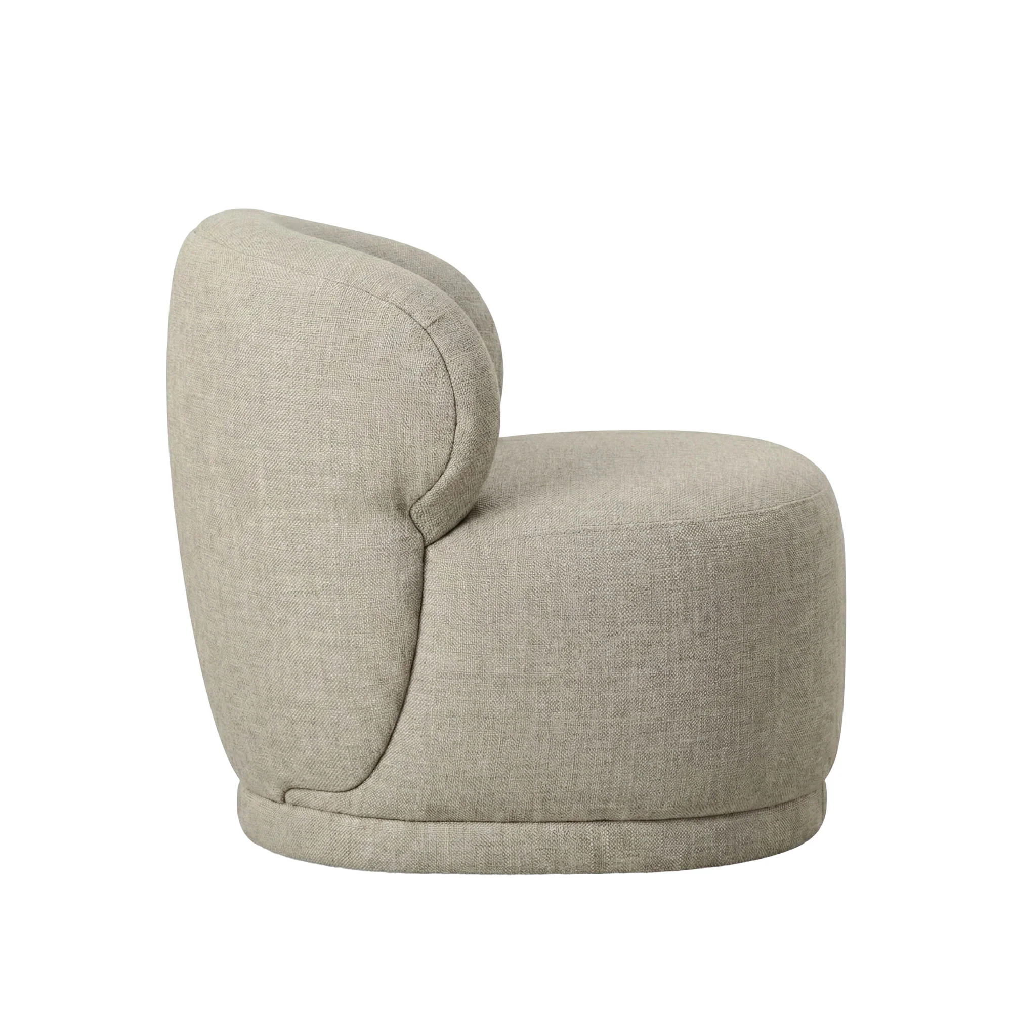Rollo Club Chair - Twill Ivory - Image 5