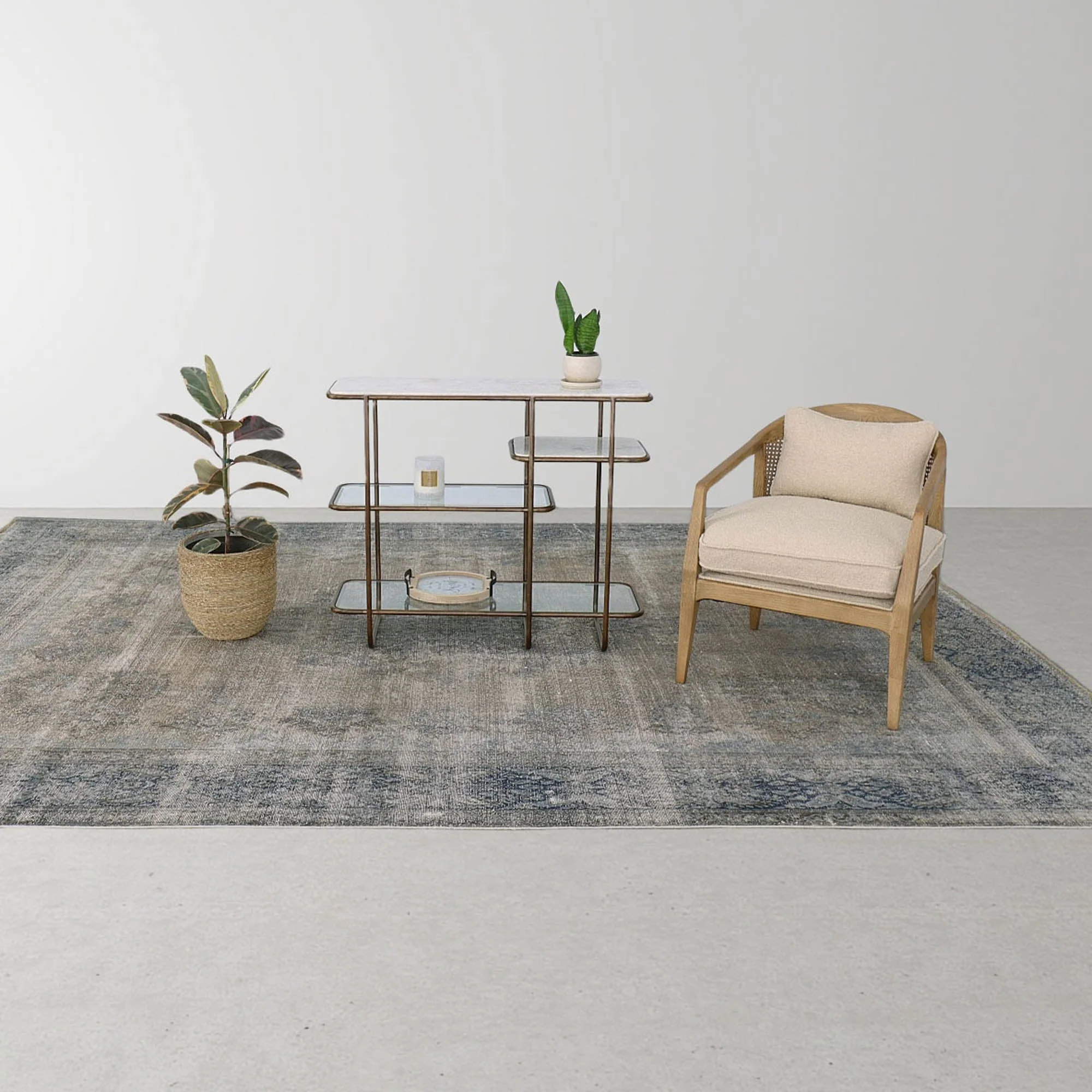 Rosa Club Chair - Sand Boucle - Image 13