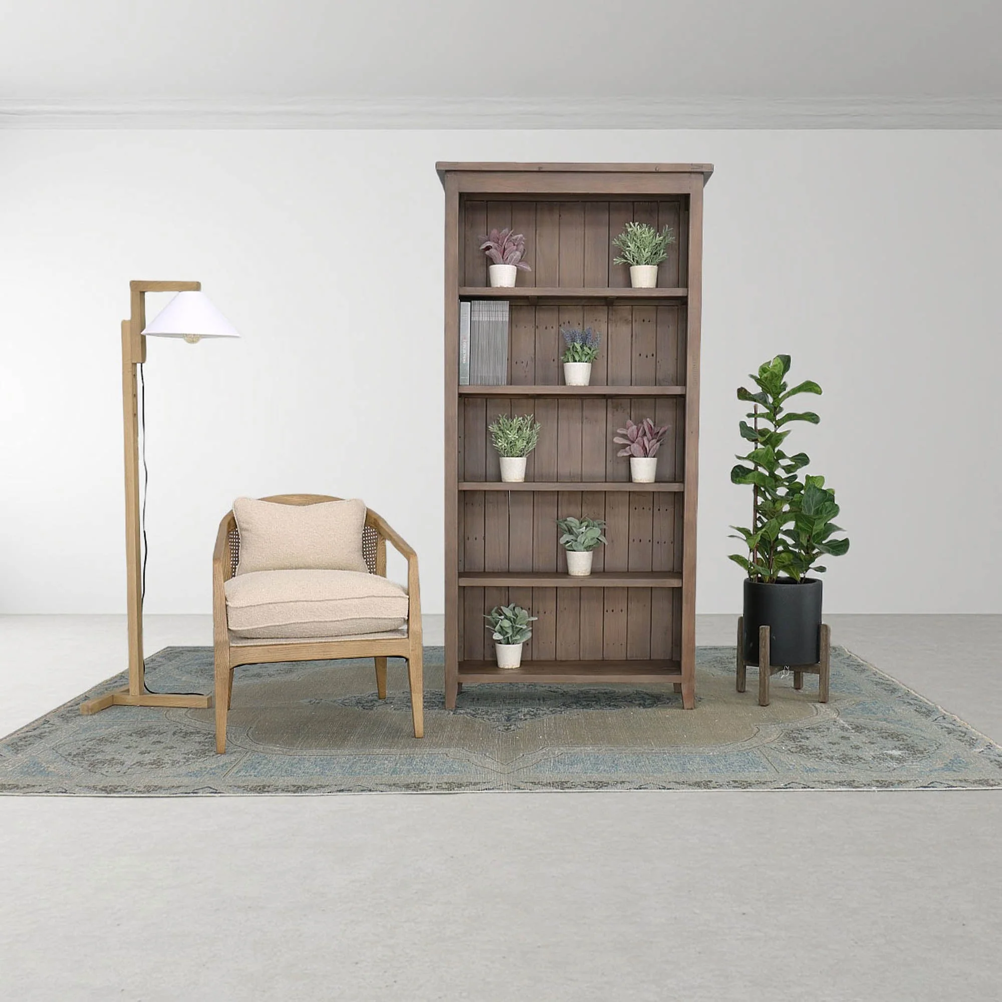 Rosa Club Chair - Sand Boucle - Image 14