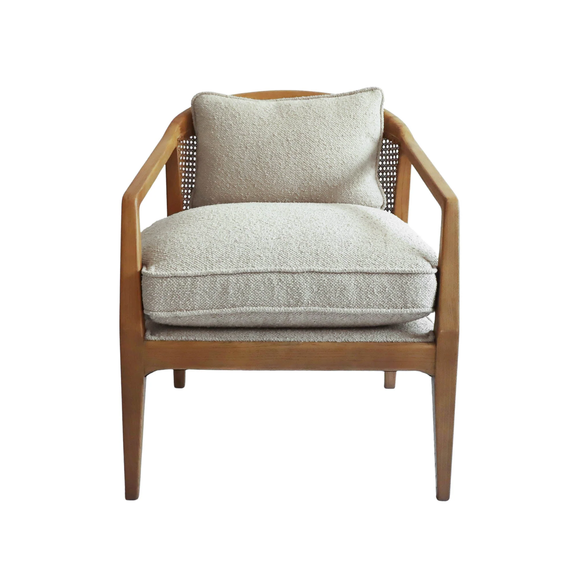 Rosa Club Chair - Sand Boucle - Image 4