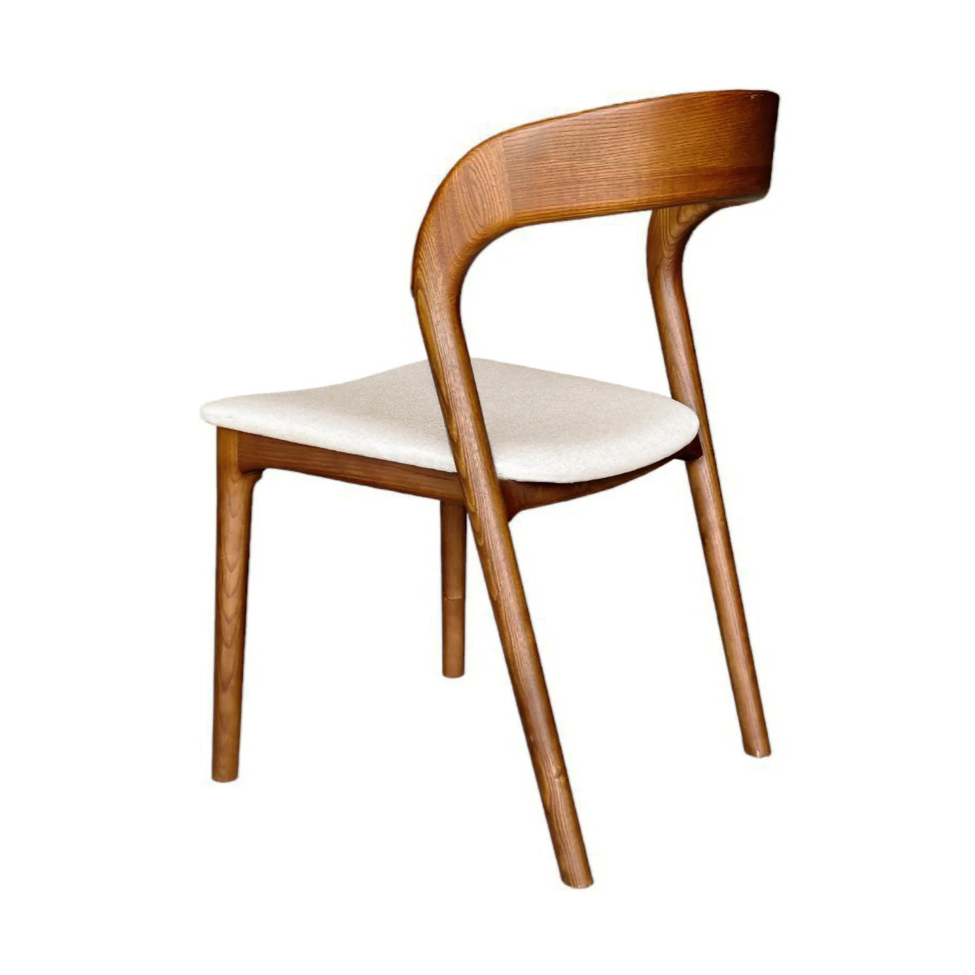 Rotondo Dining Chair - Walnut Brown - Image 10
