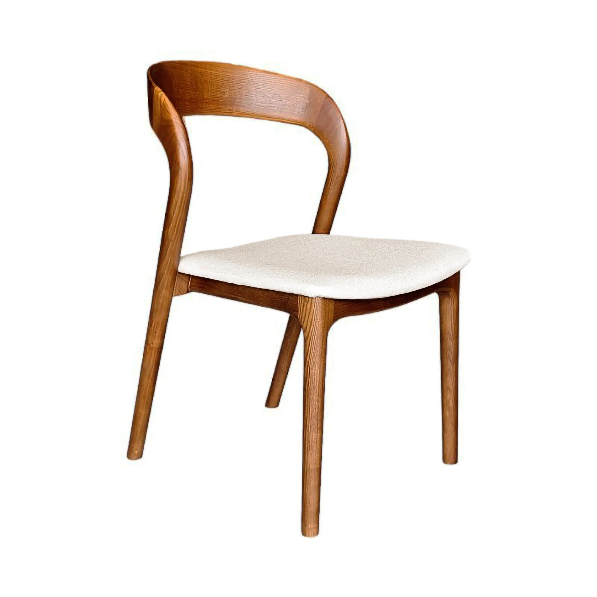 Rotondo Dining Chair - Walnut Brown - Image 6