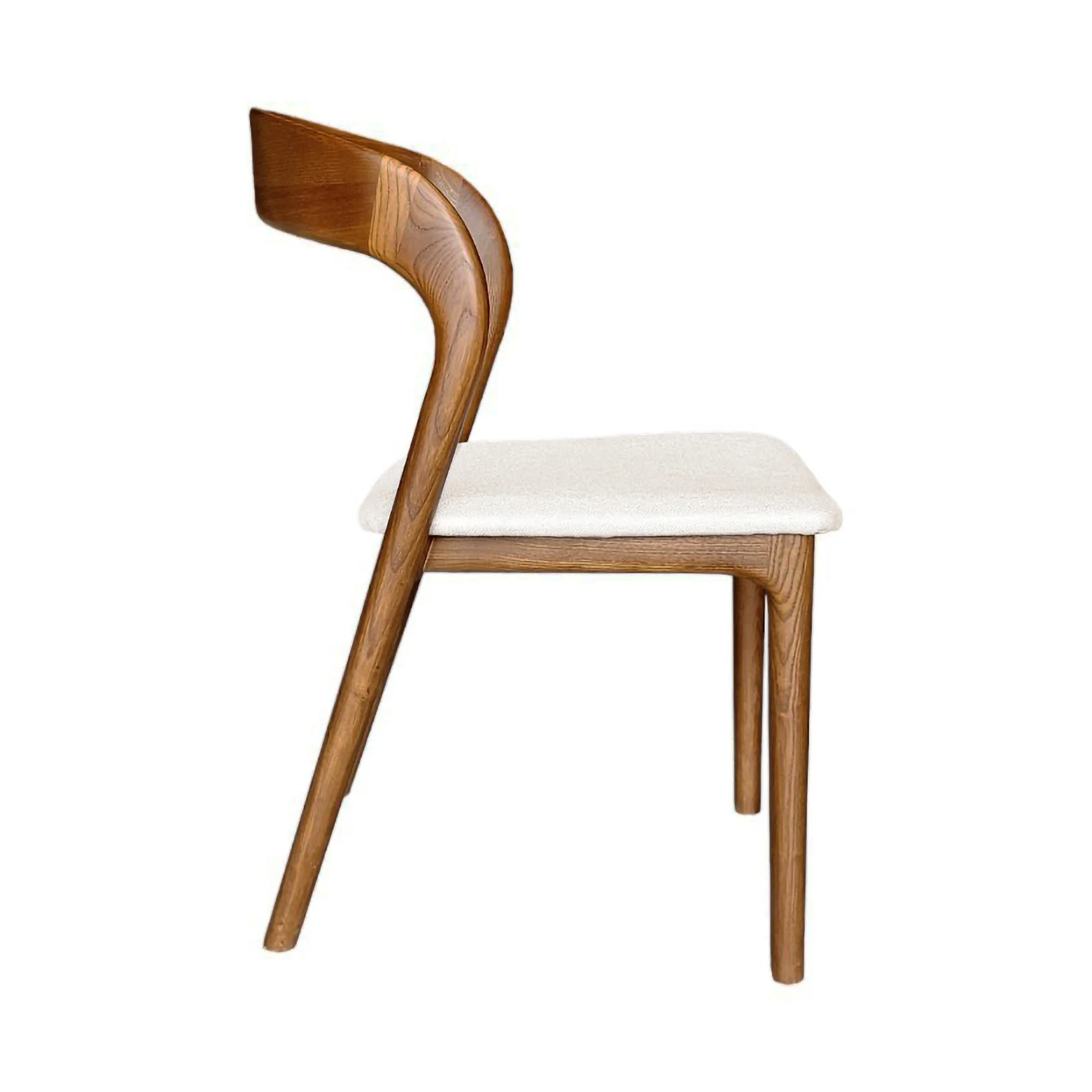Rotondo Dining Chair - Walnut Brown - Image 7